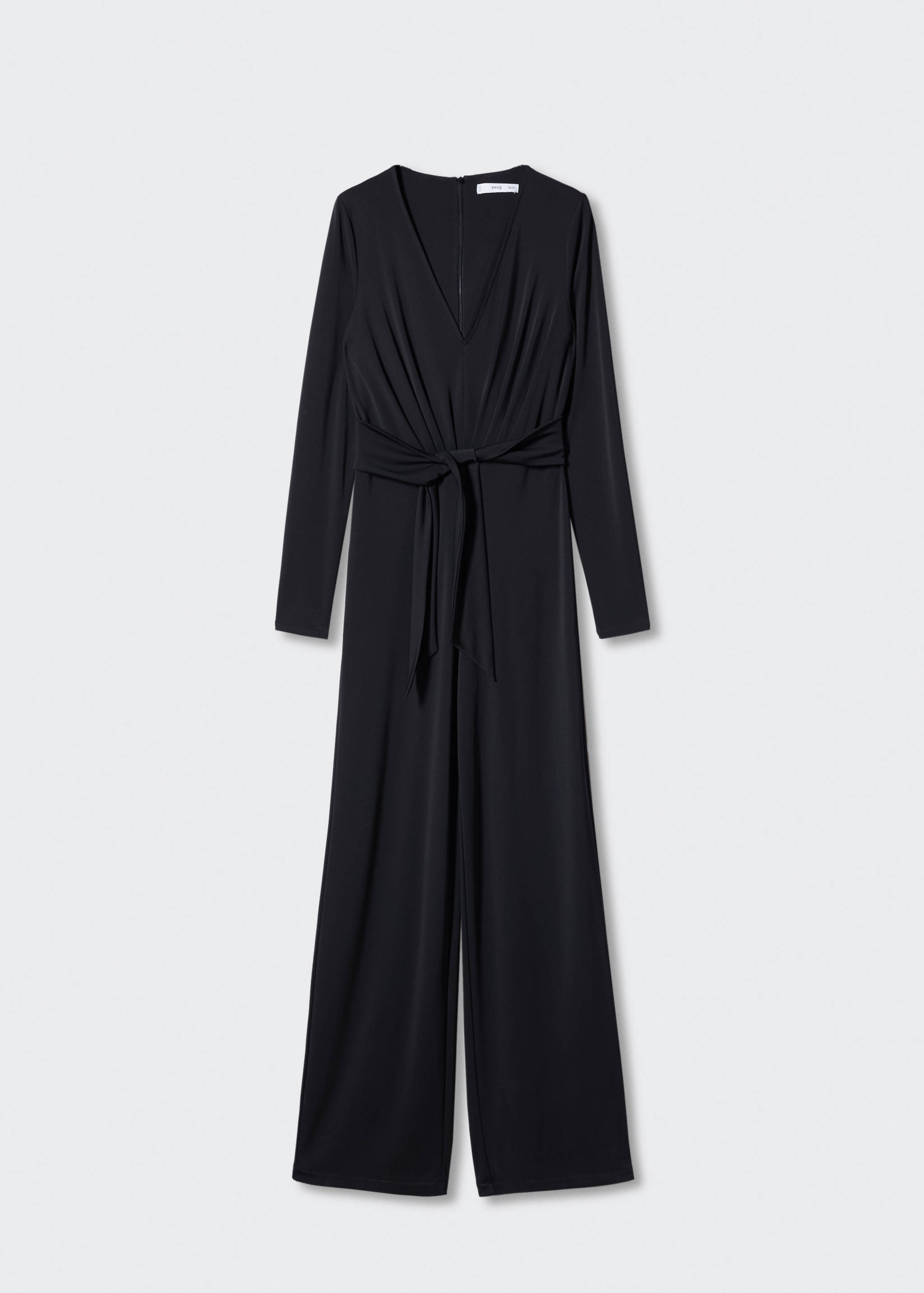 Langer Jumpsuit mit Schleife - Artikel ohne Model