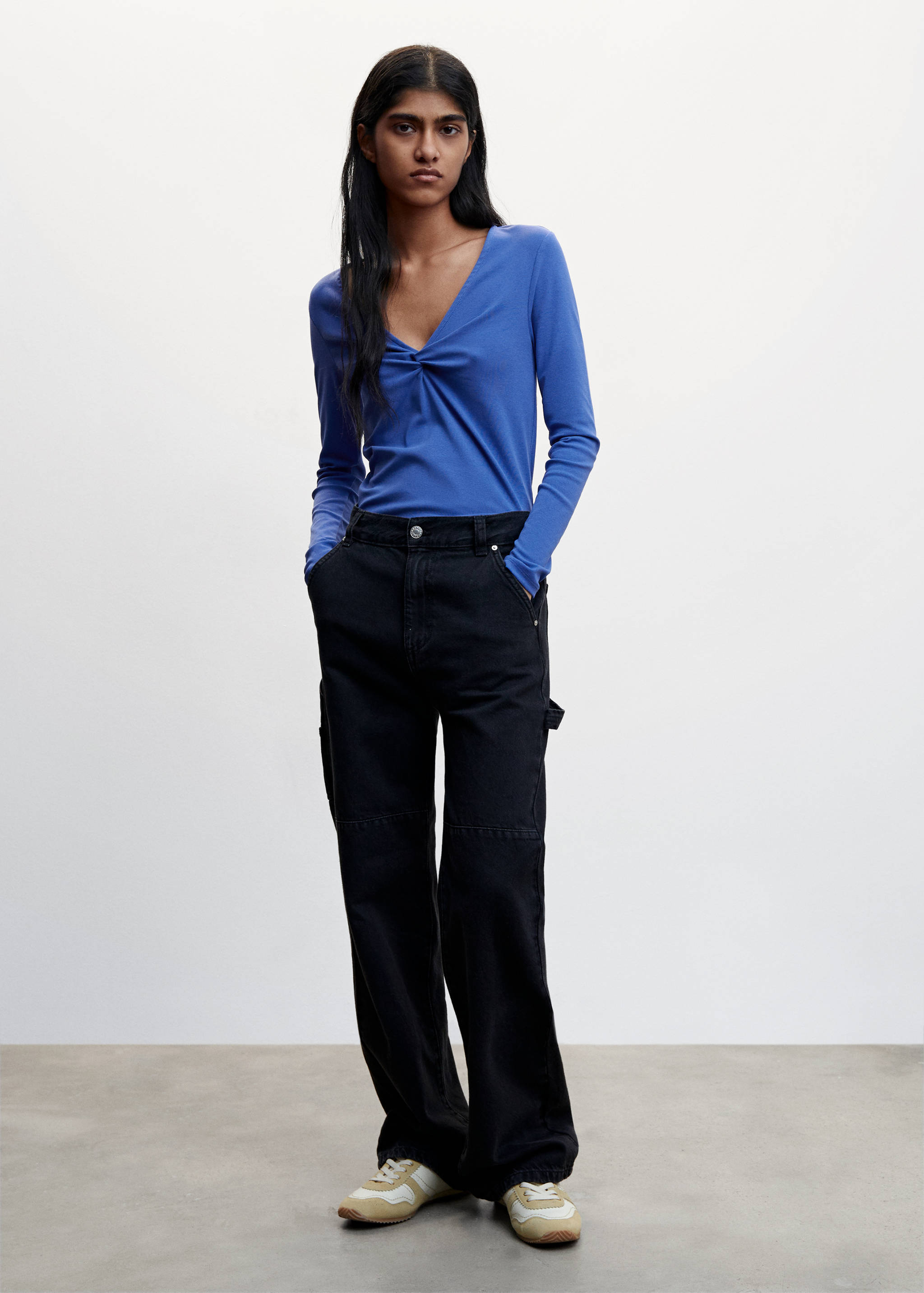 Samarreta detall nus - Pla general