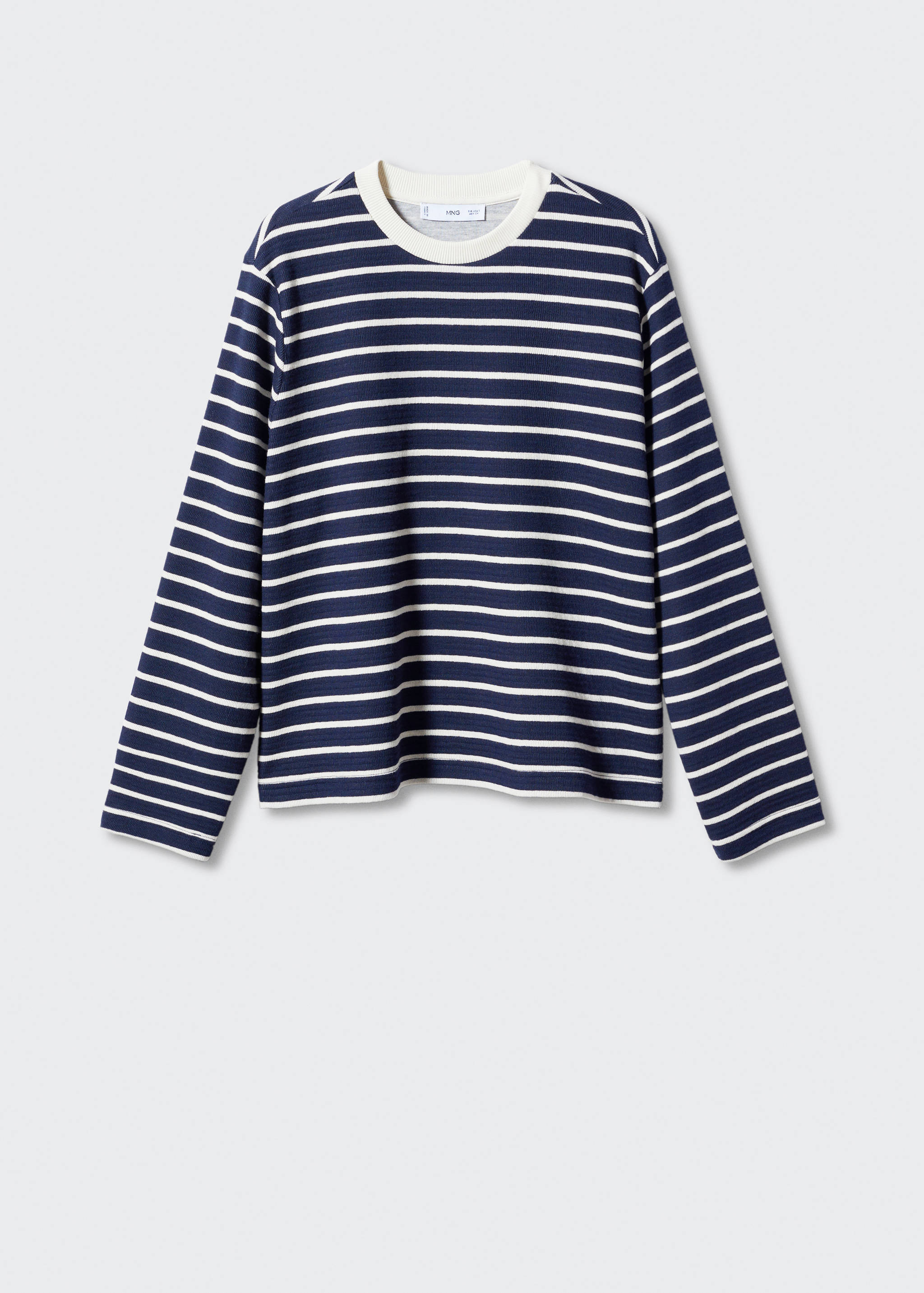 Striped cotton T-shirt - Article without model