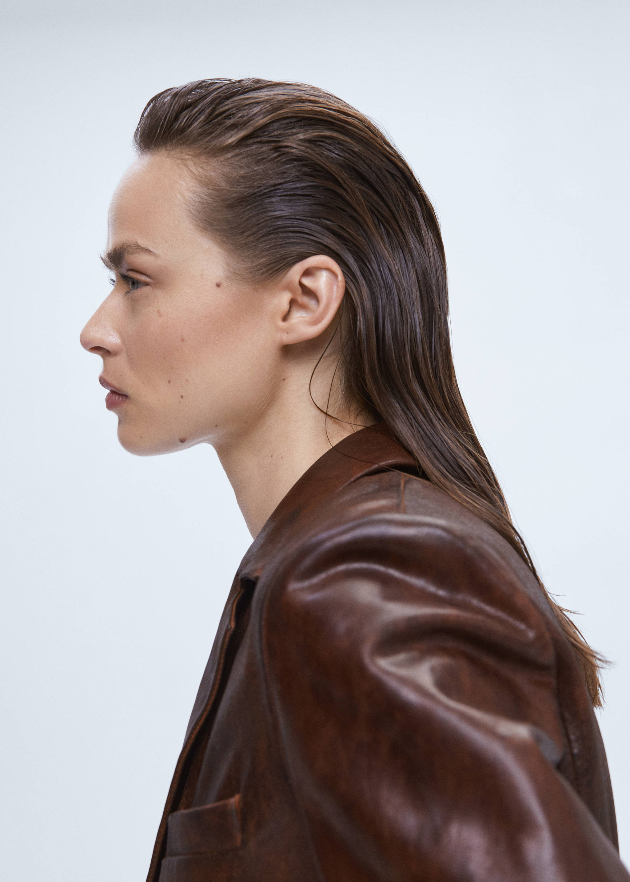 Americana piel efecto desgastado - Detalle del artículo 1