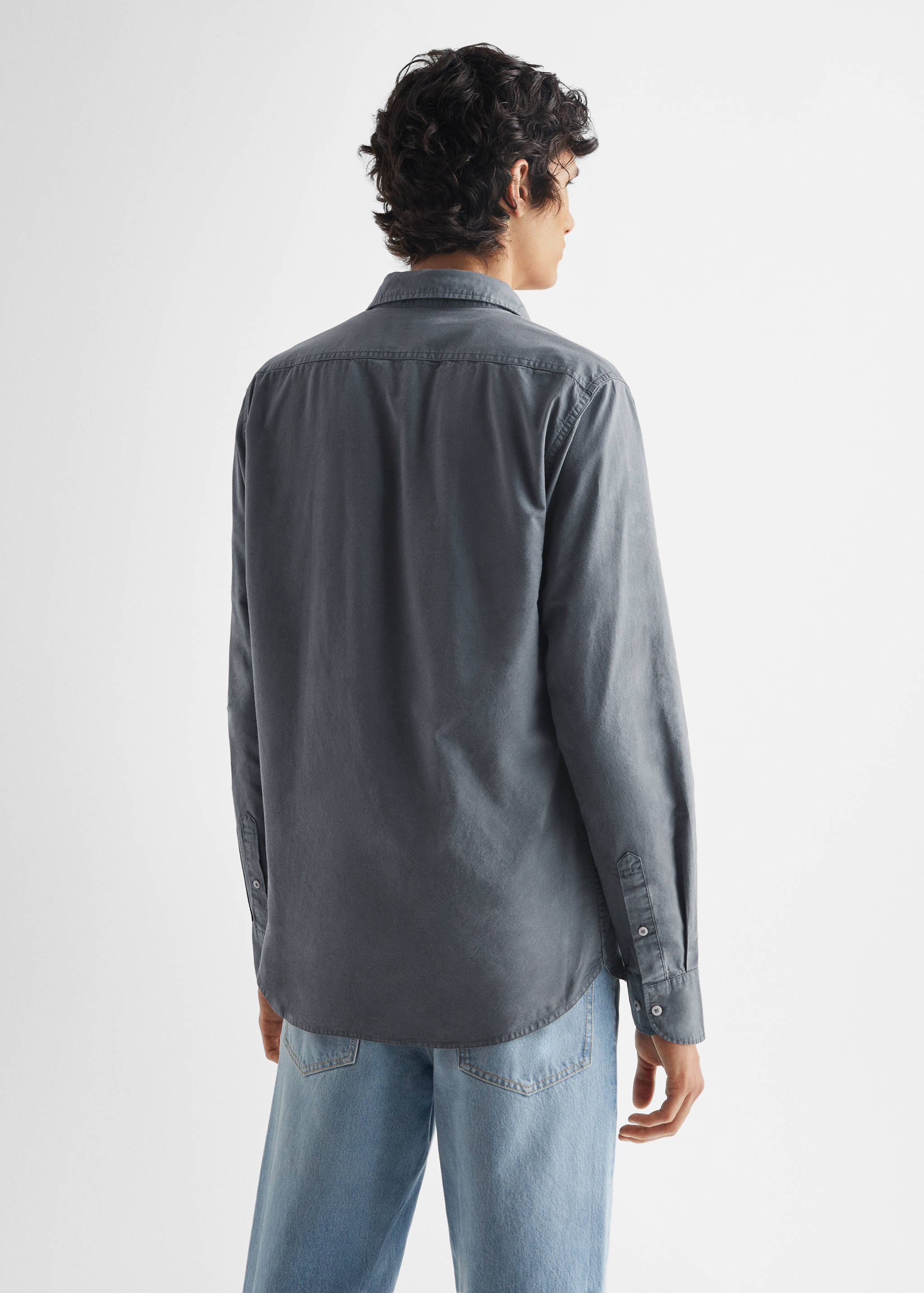 Essential cotton-blend shirt - Reverse of the article