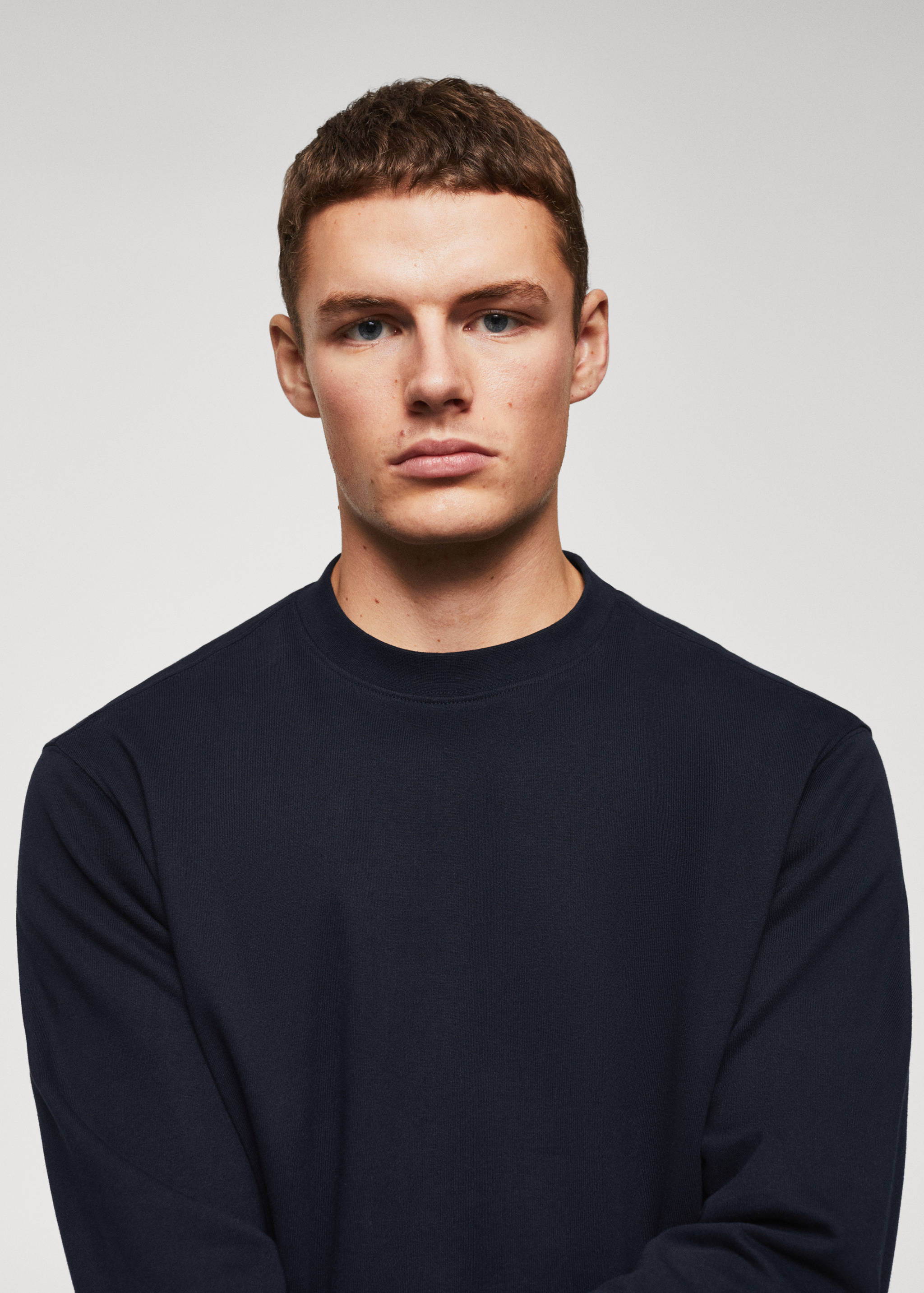 Lightweight cotton sweatshirt - Details of the article 1