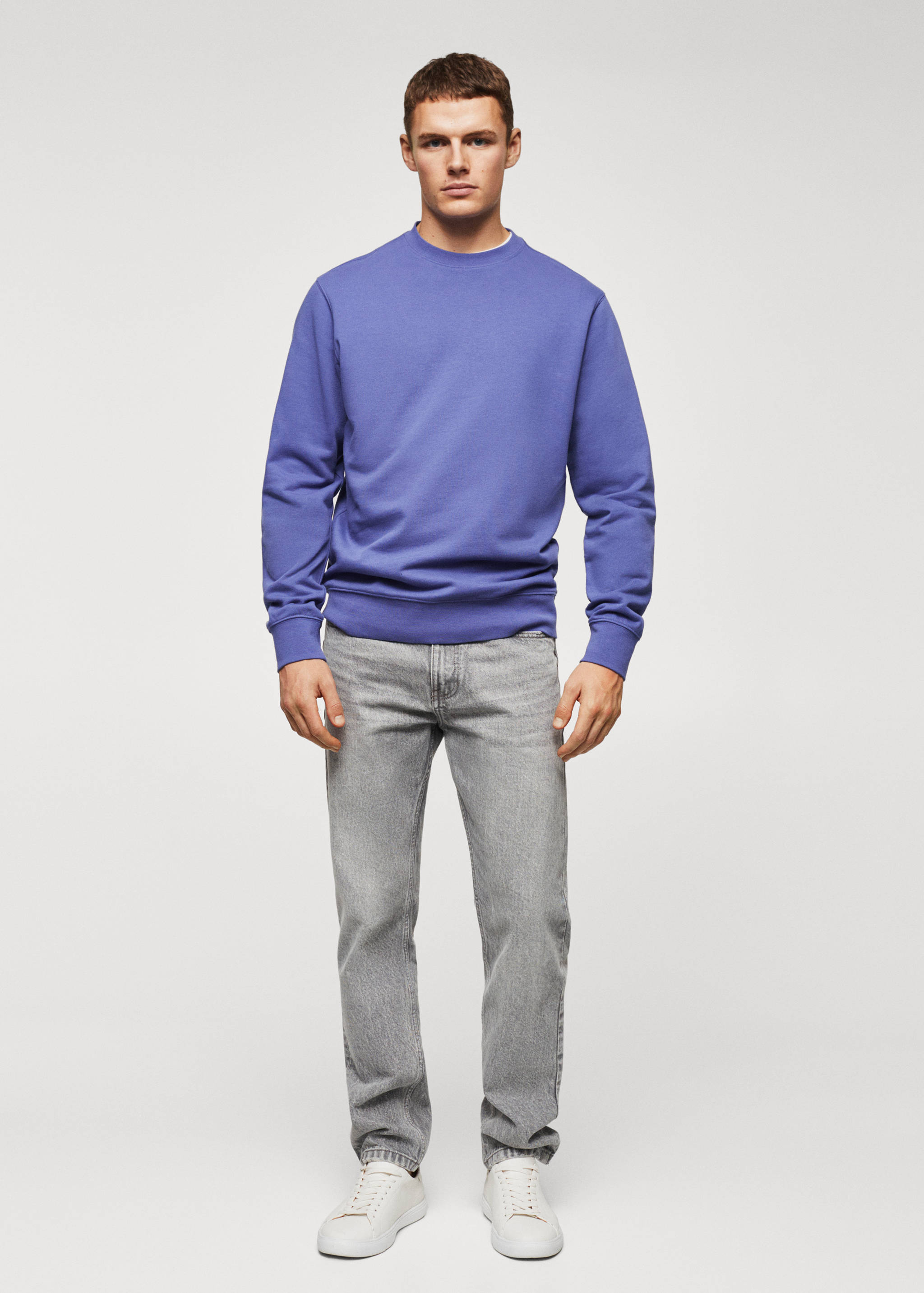 Lightweight cotton sweatshirt - General plane