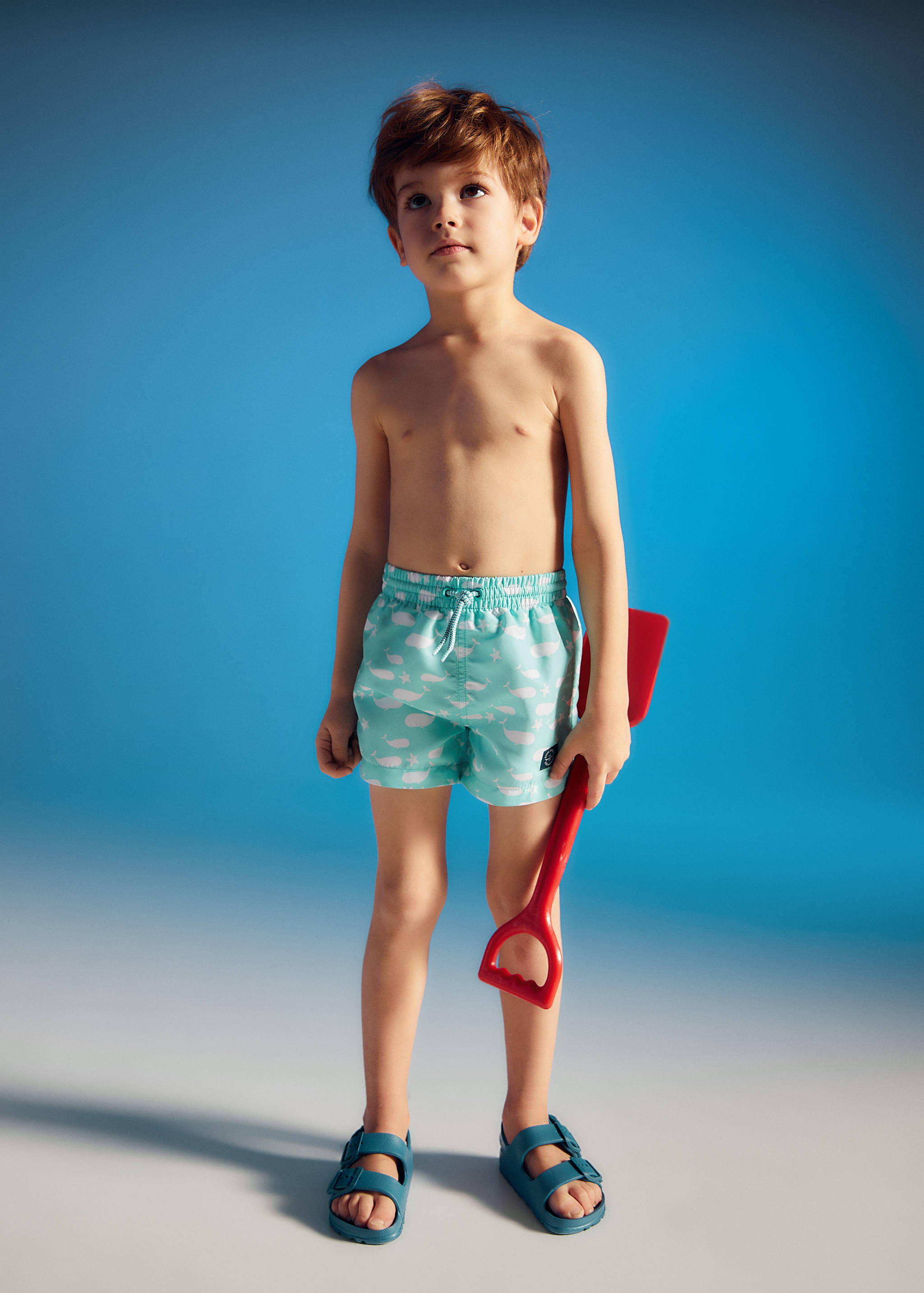 Mönstrade badbyxor - Allmän bild