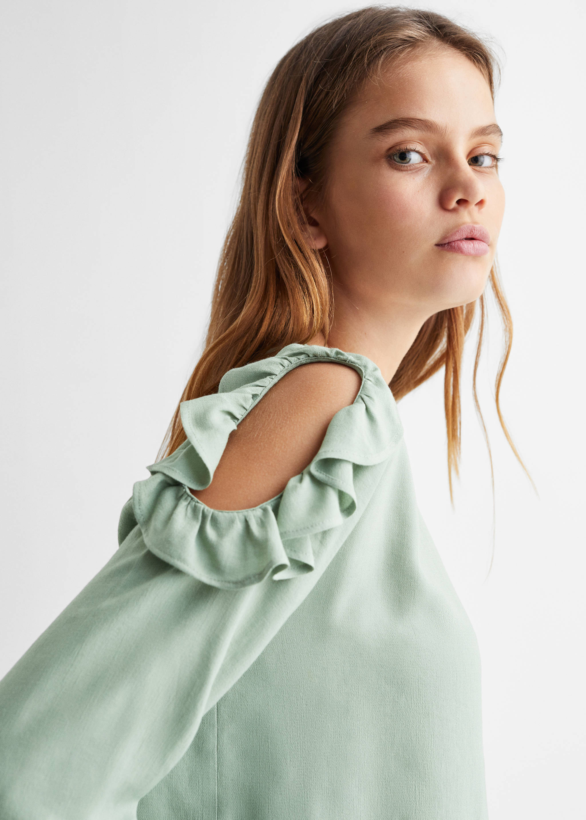 Ruffled blouse - Details of the article 1