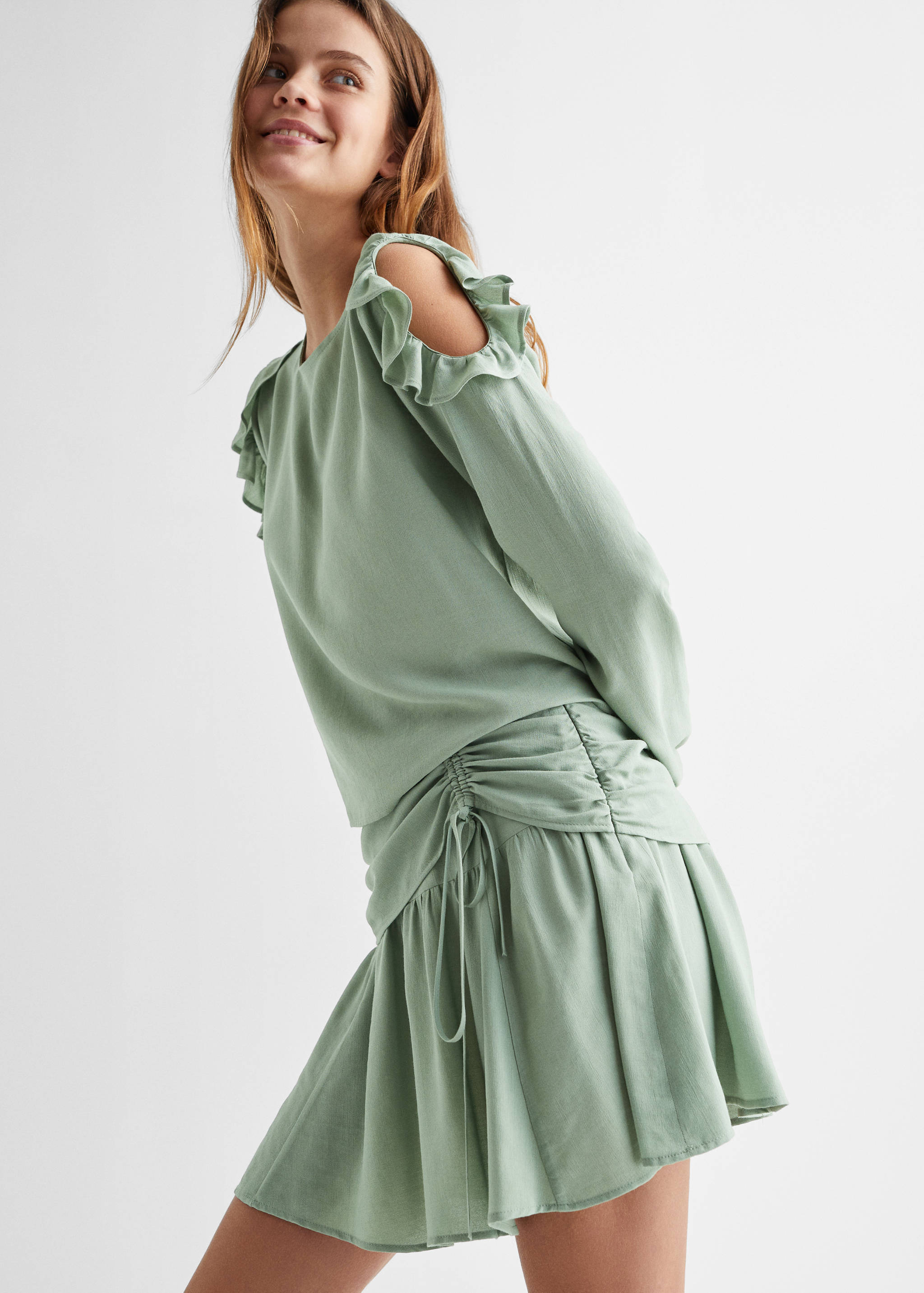 Ruffled blouse - Details of the article 2