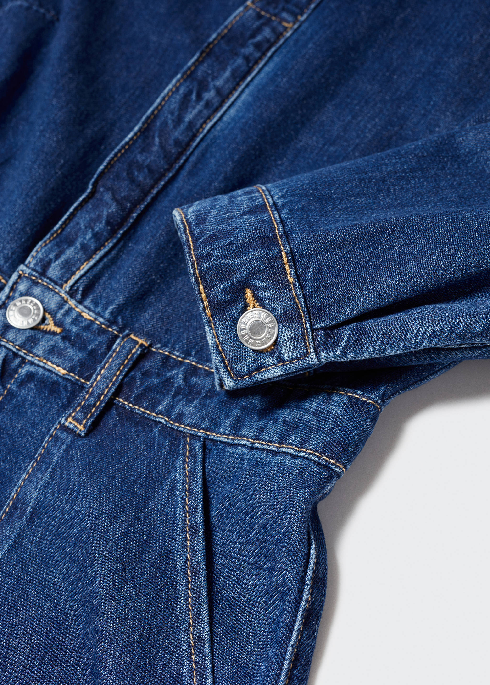 Long denim jumpsuit - Details of the article 8