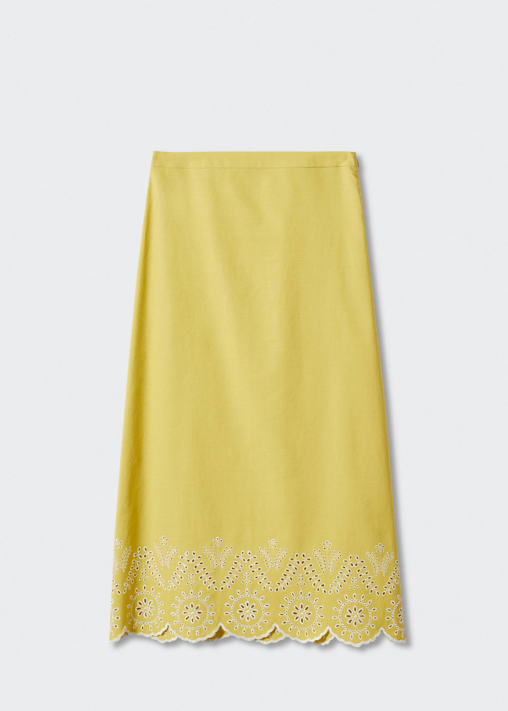 Faldilla cotó brodat suís - Article sense model