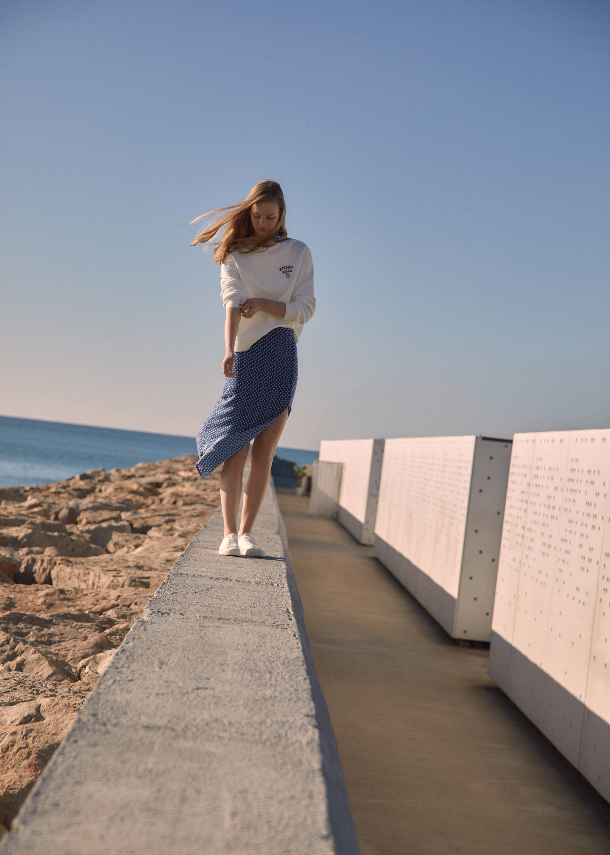 Flowers midi skirt - Details of the article 5