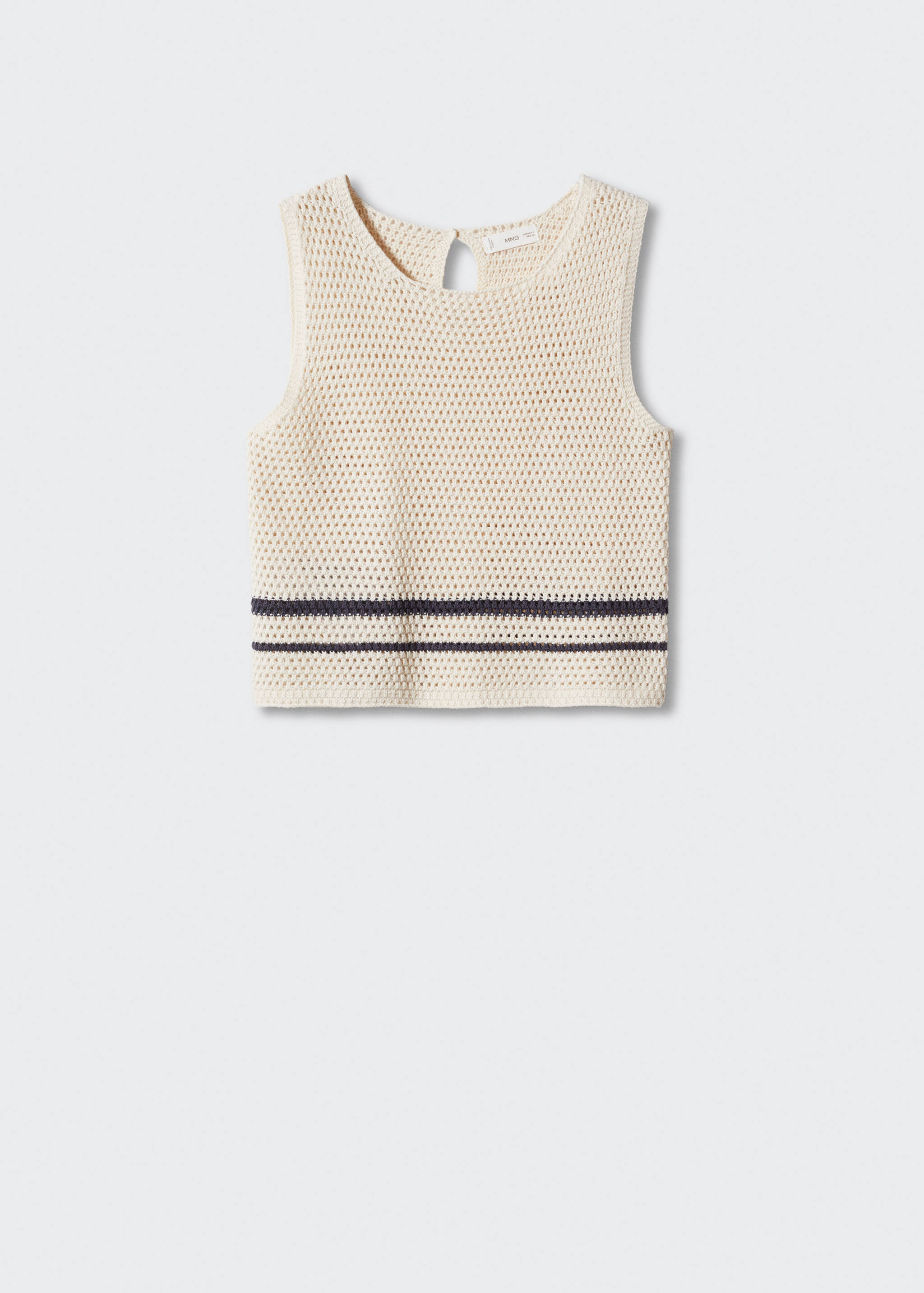 Stricktop mit Lochmuster - Artikel ohne Model