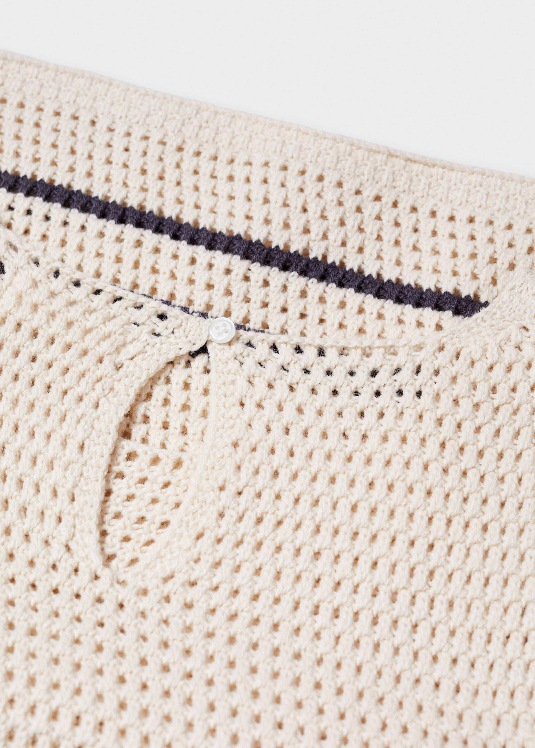 Stricktop mit Lochmuster - Detail des Artikels 8