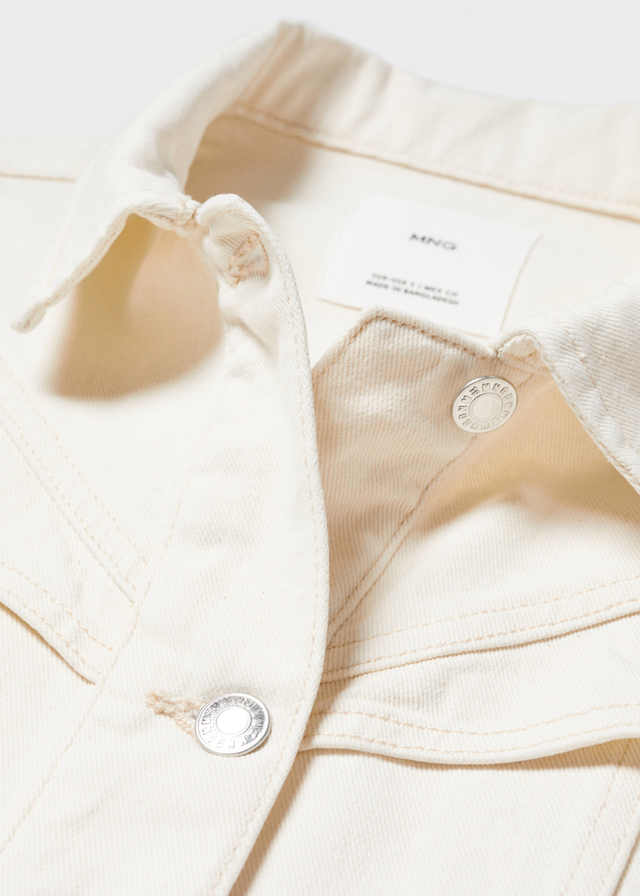 Chaleco vaquero costuras - Detalle del artículo 8