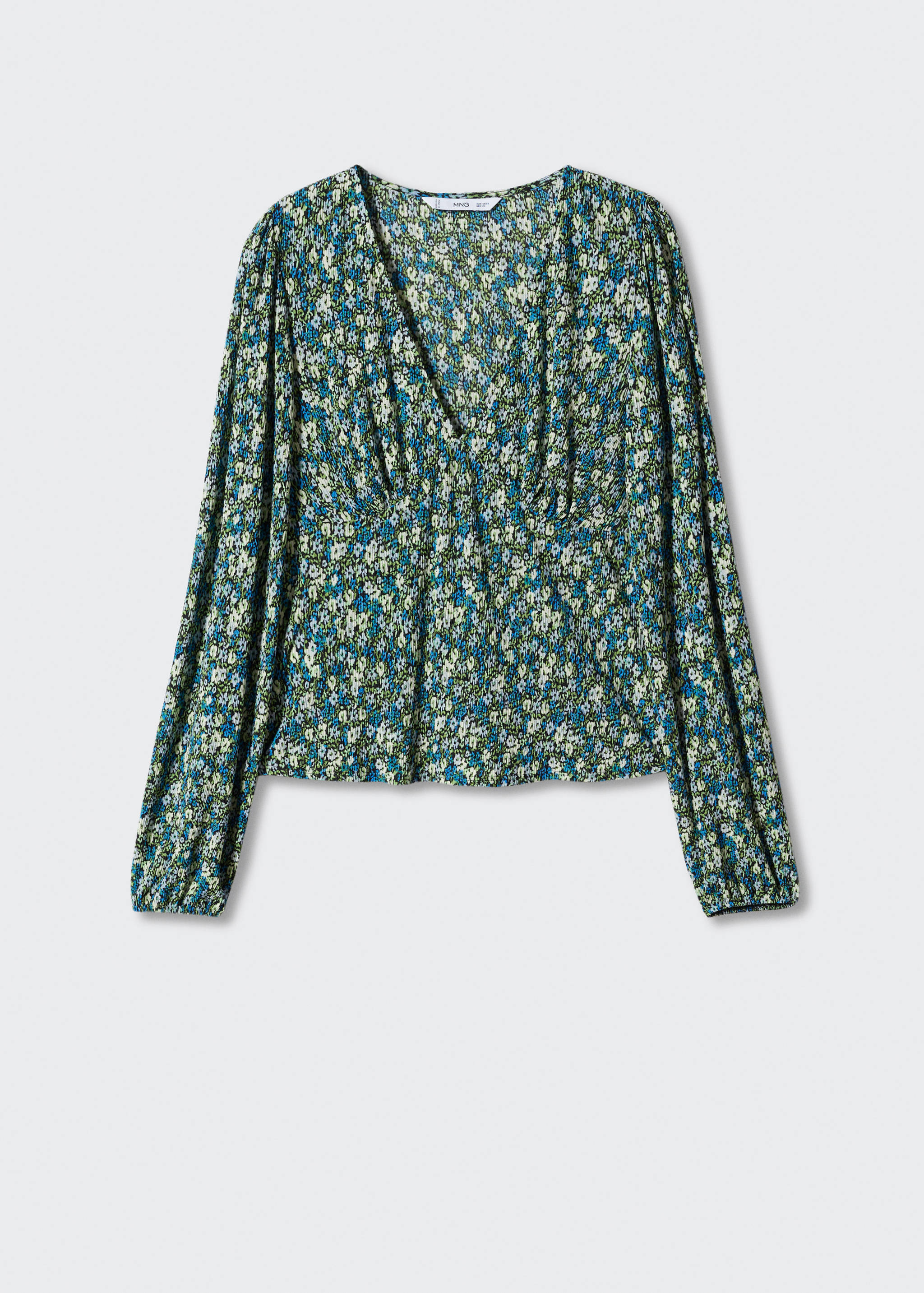 Blouse col en V - Article sans modèle