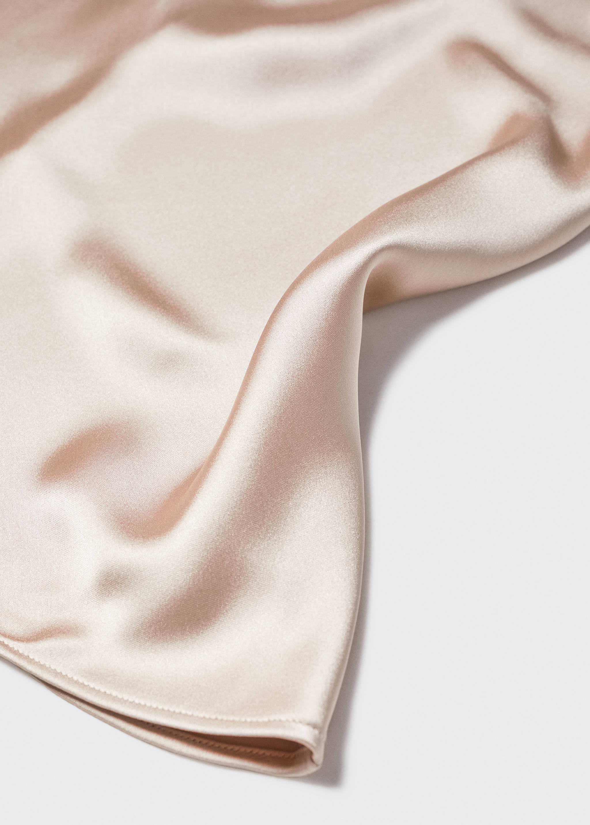 Satin lace top - Details of the article 8