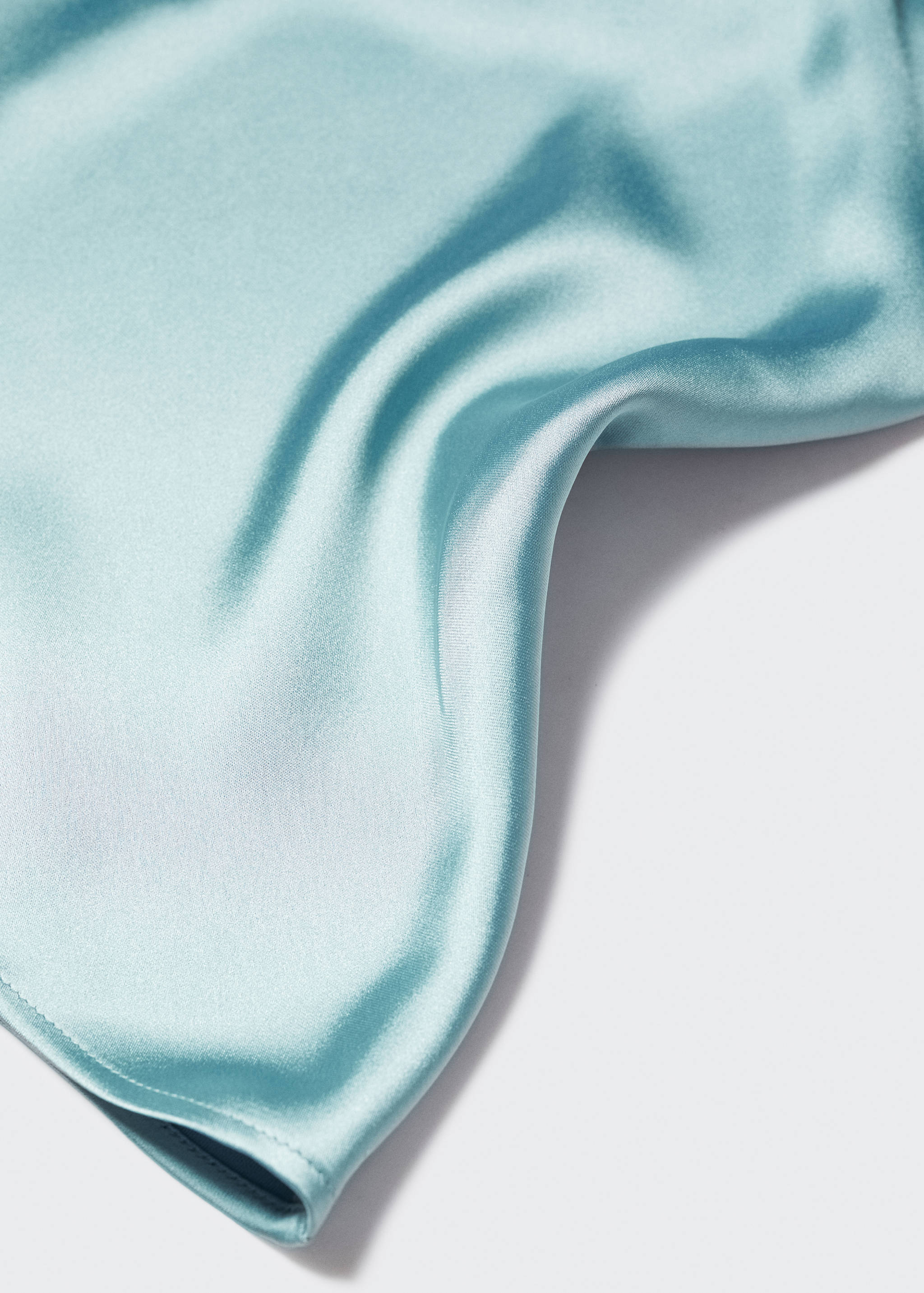 Satin lace top - Details of the article 8