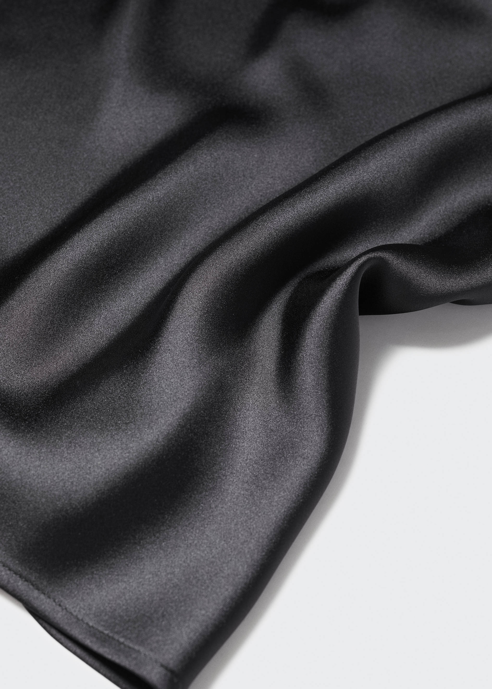 Satin lace top - Details of the article 8