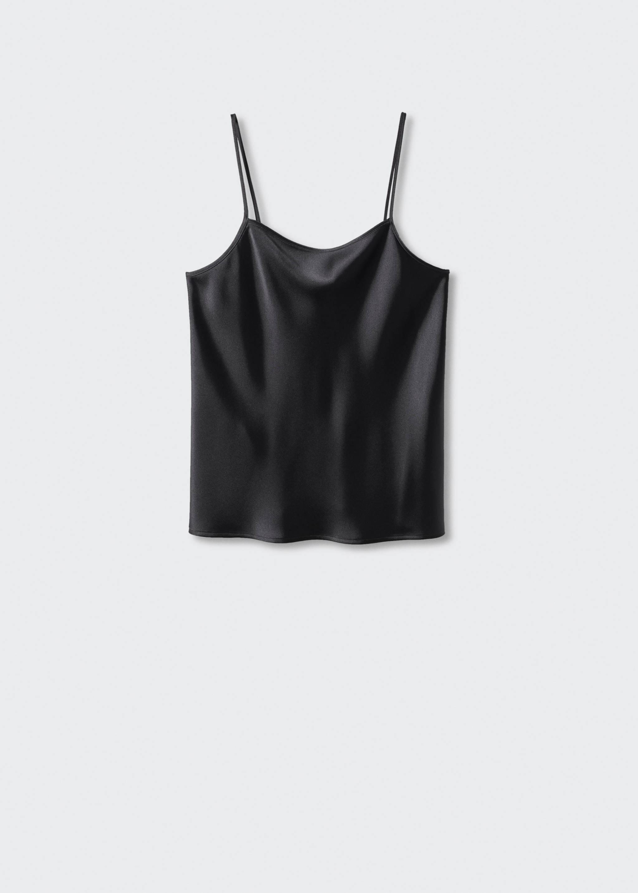 Satin lace top - Article without model