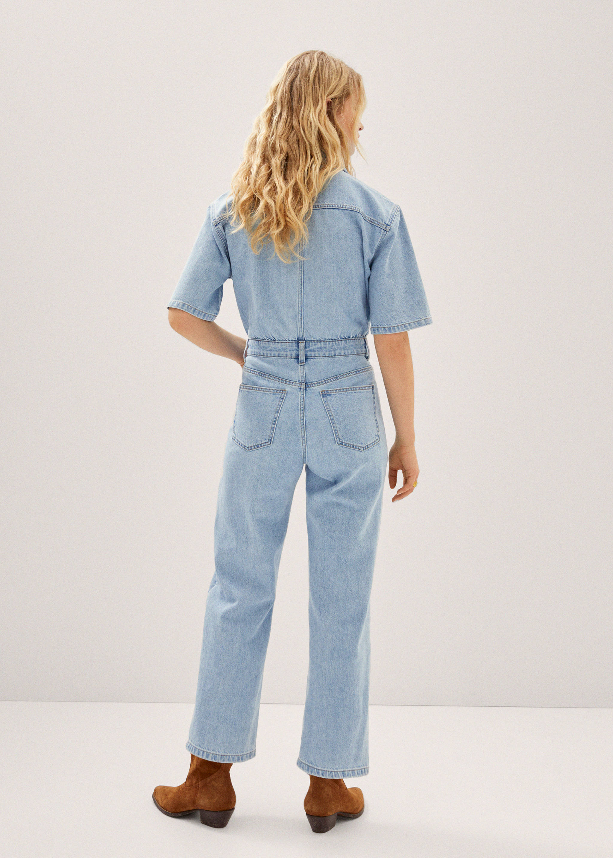 Mono largo denim - Reverso del artículo