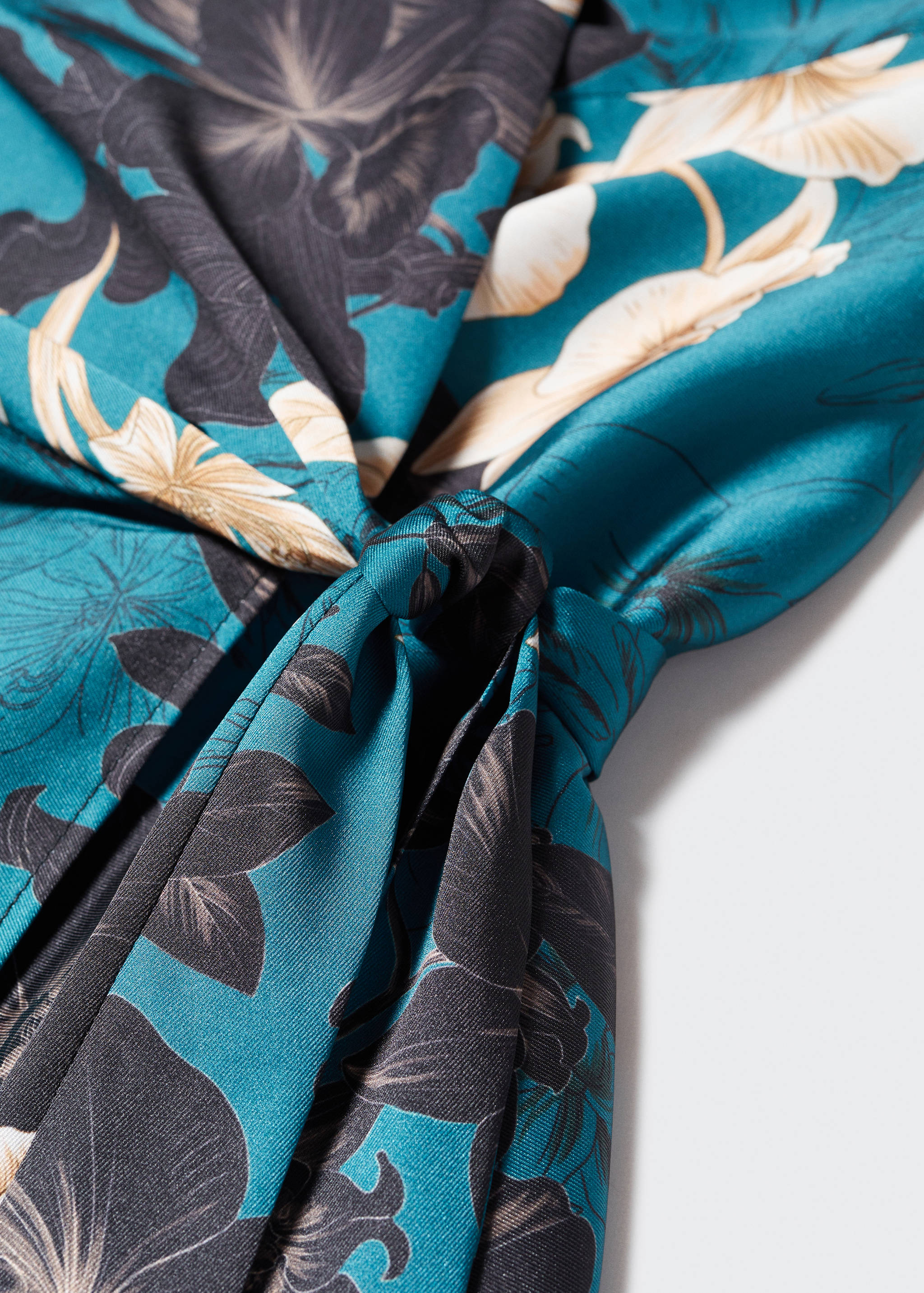 Robe kimono imprimé fleuri - Détail de l'article 8