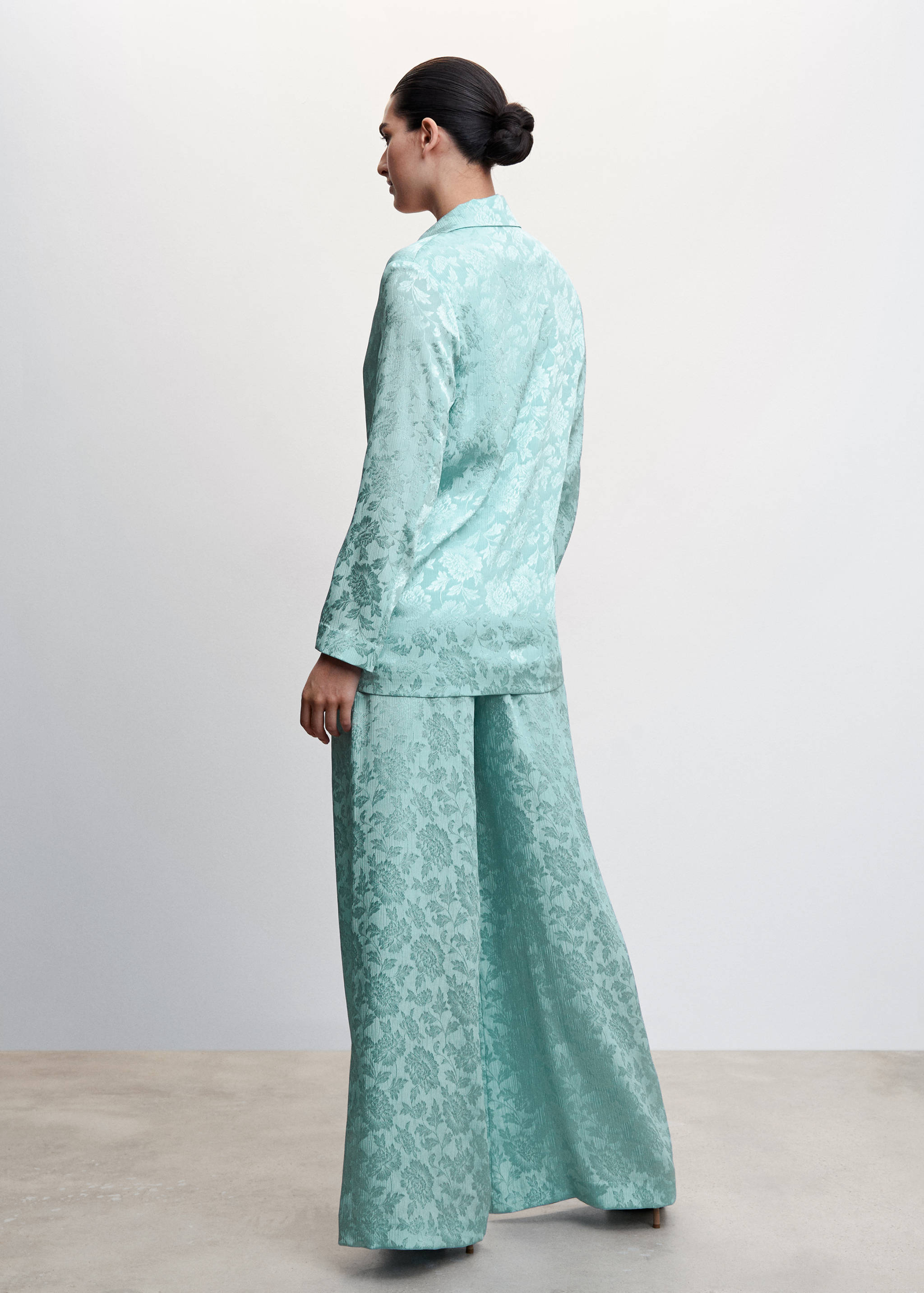 Jacquard-Anzughose - Rückseite des Artikels