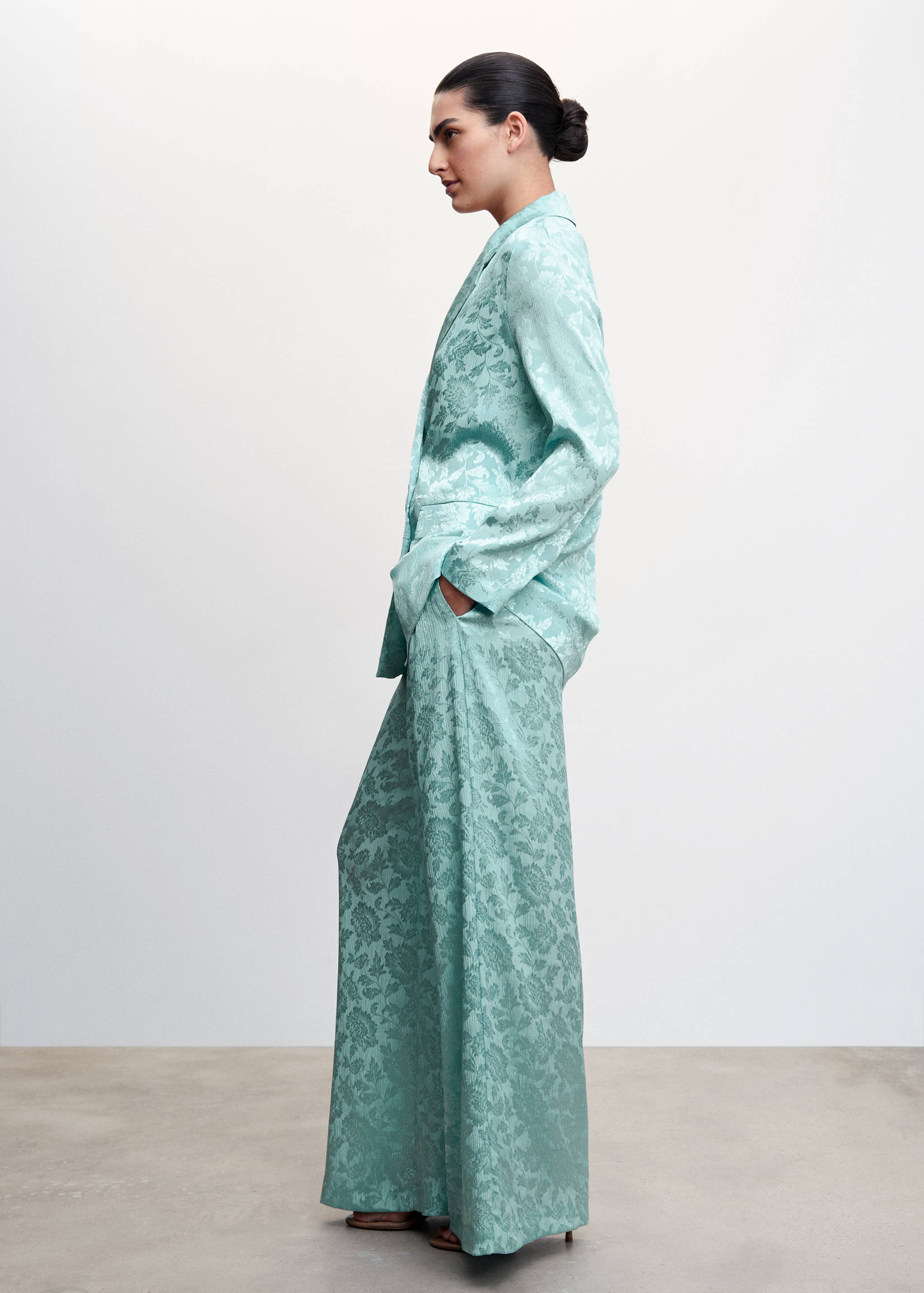 Jacquard-Anzughose - Detail des Artikels 4