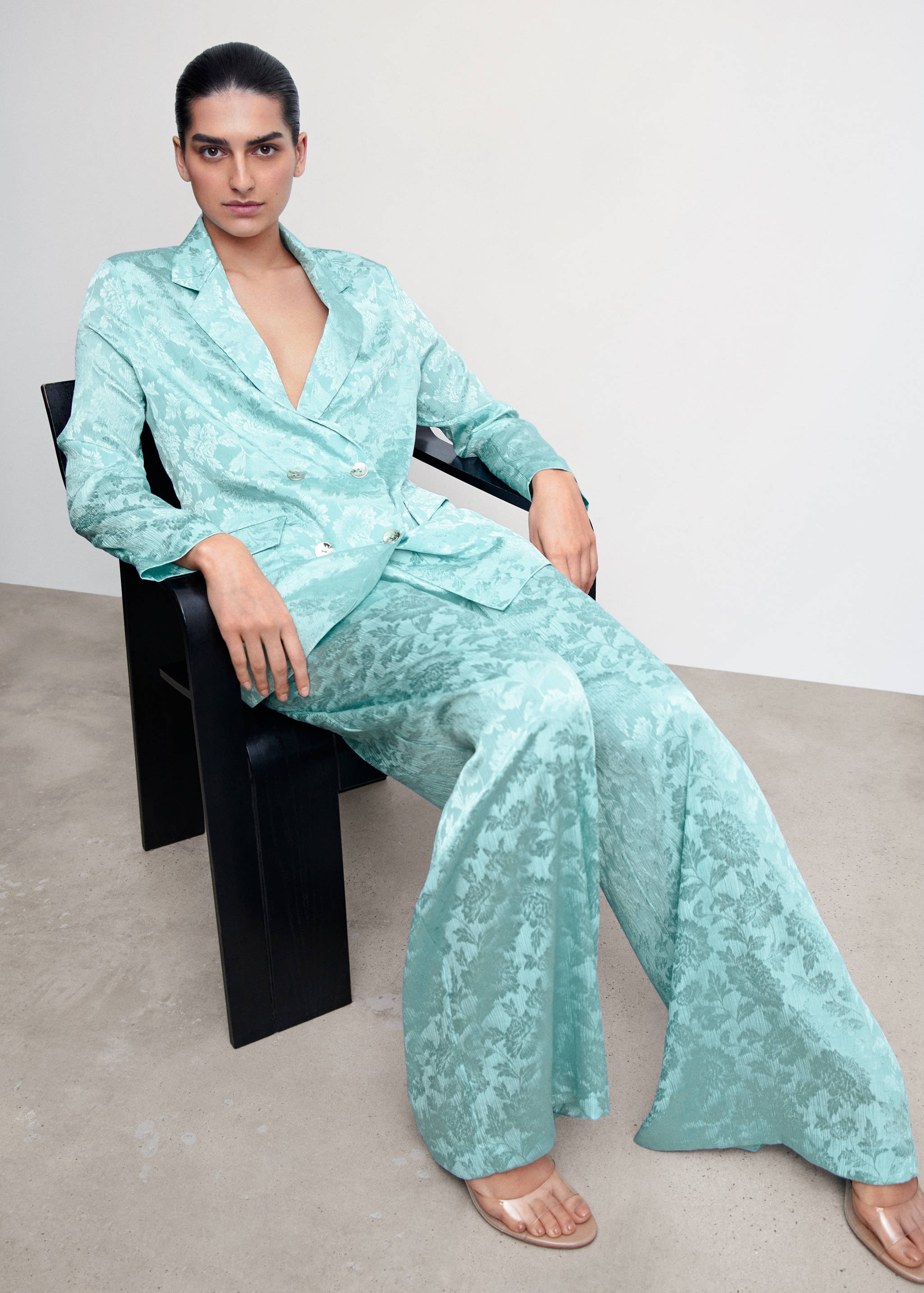 Jacquard-Anzughose - Detail des Artikels 2