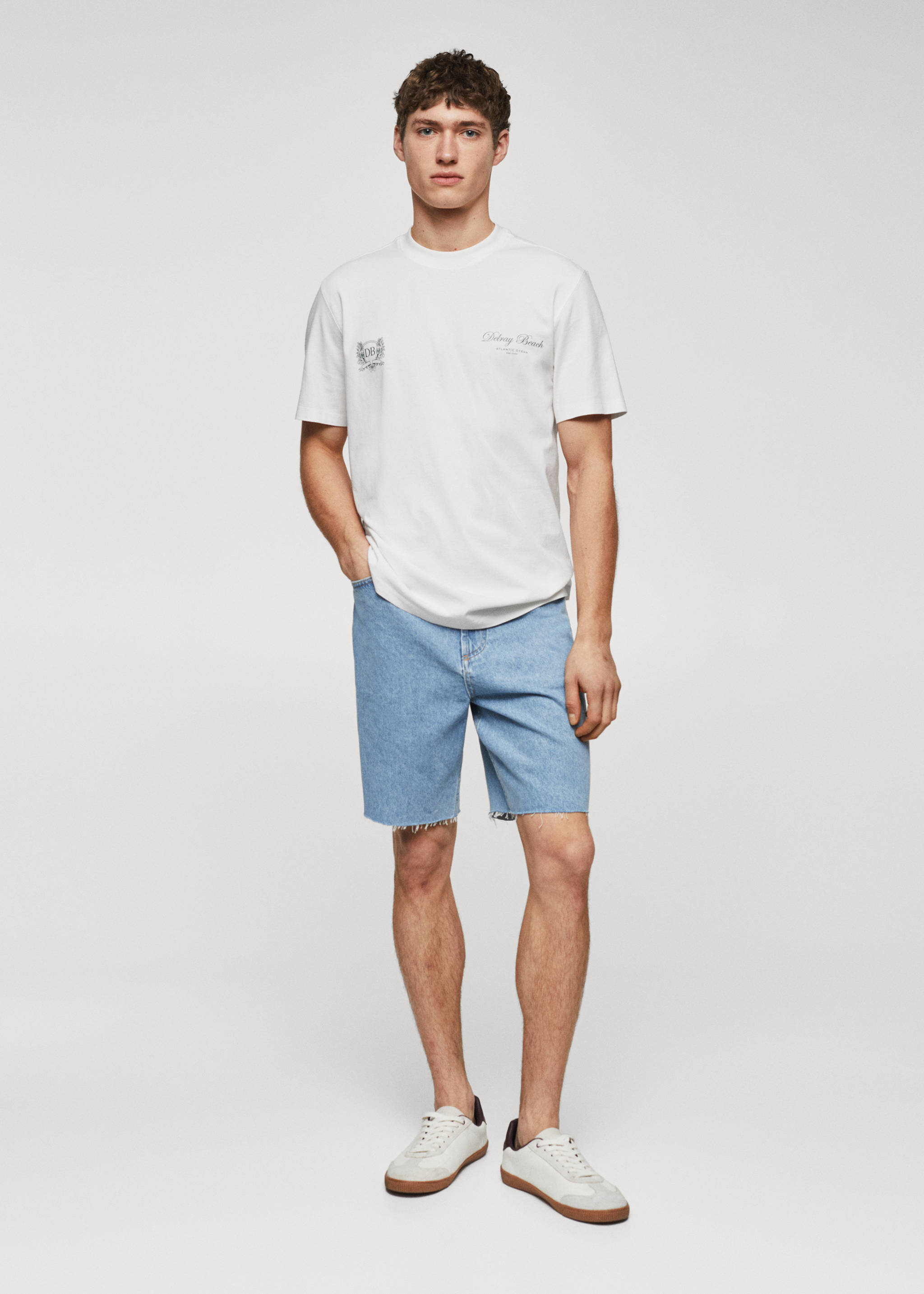 Samarreta 100% cotó text - Pla general