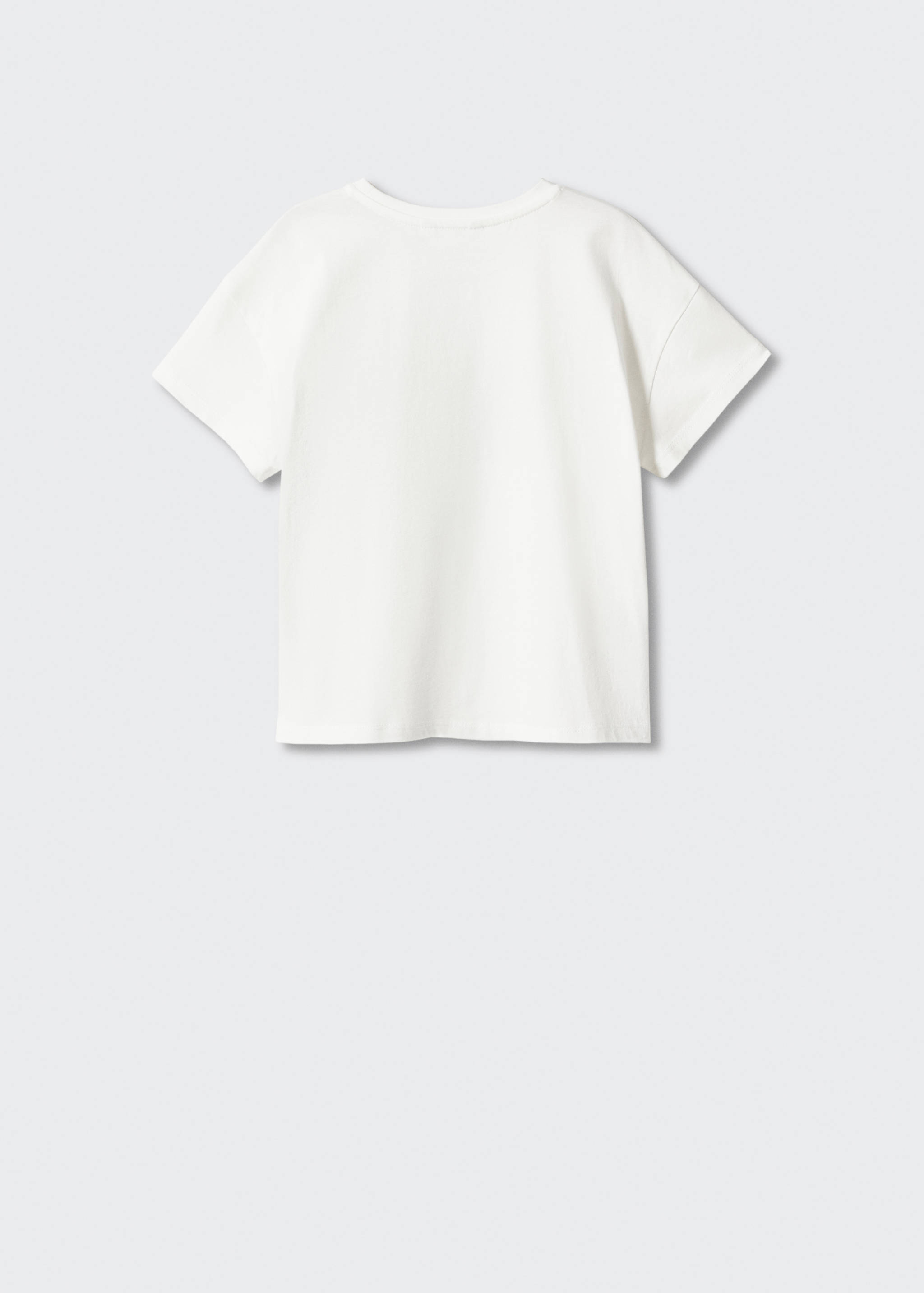 T-shirt mensagem bordado - Verso do artigo