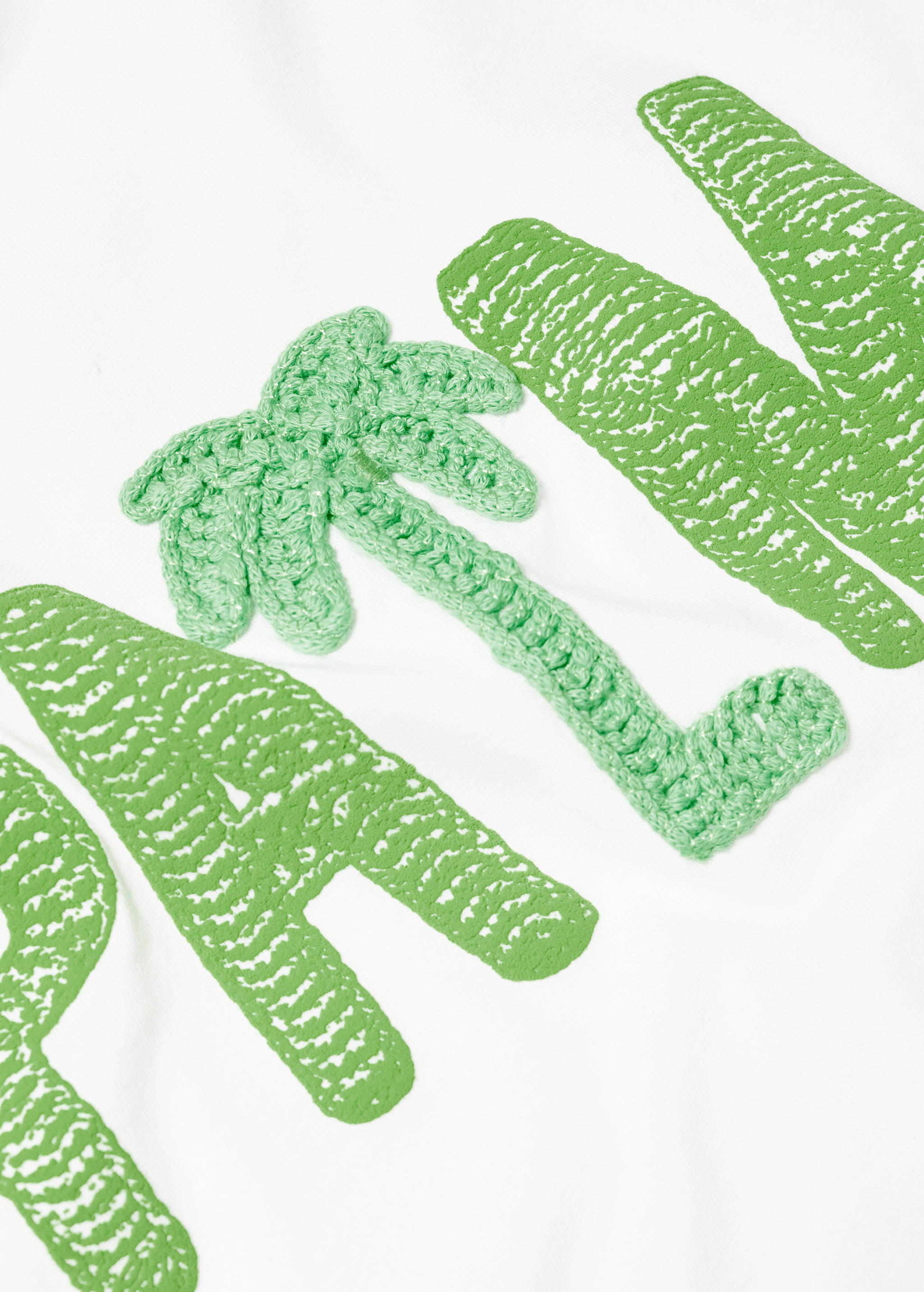 T-shirt mensagem bordado - Pormenor do artigo 8