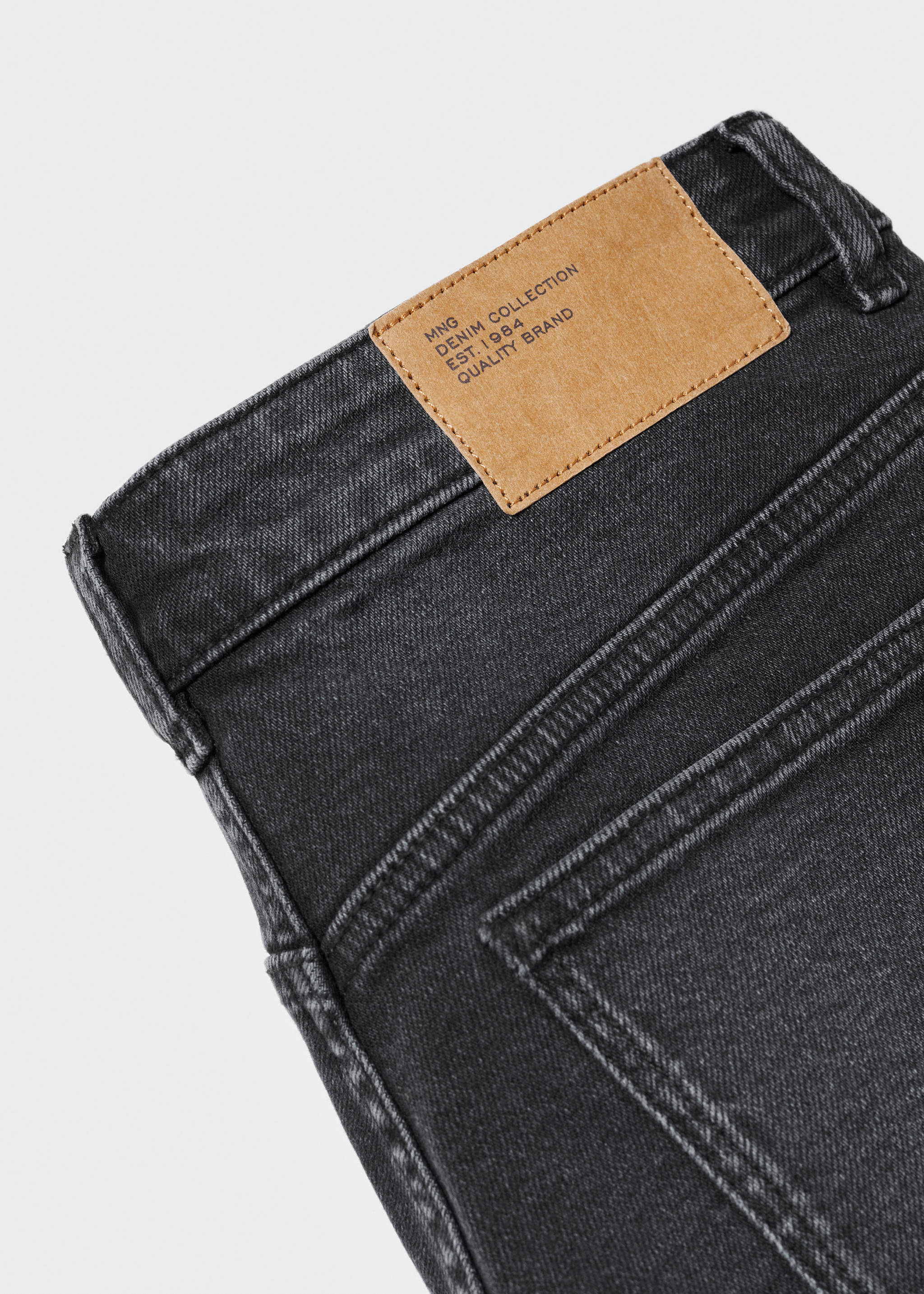 Cotton denim shorts - Details of the article 8