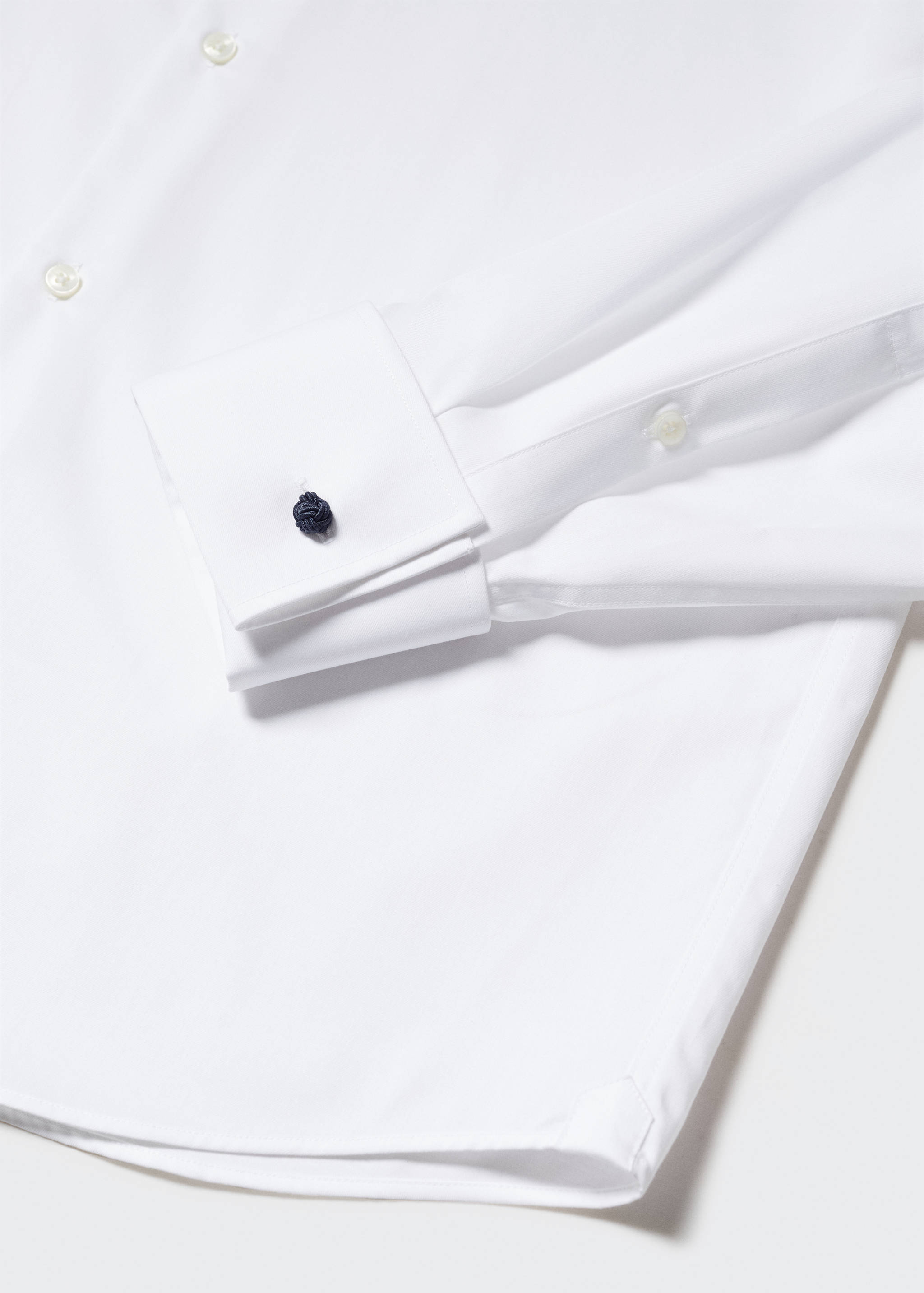 Obleková košile regular fit s manžetovými knoflíčky - Detail zboží 8