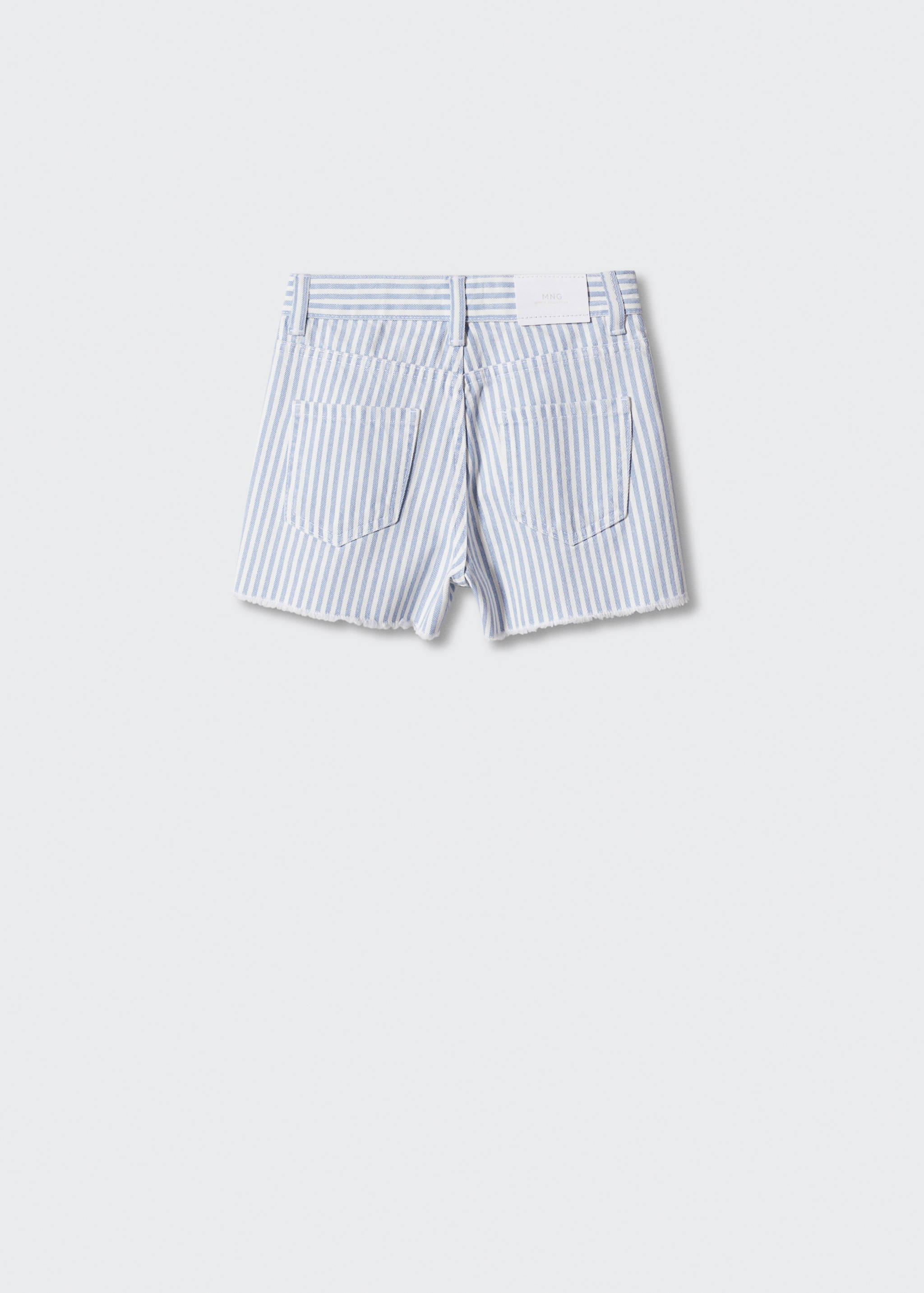 Bermuda à rayures - Verso de l’article