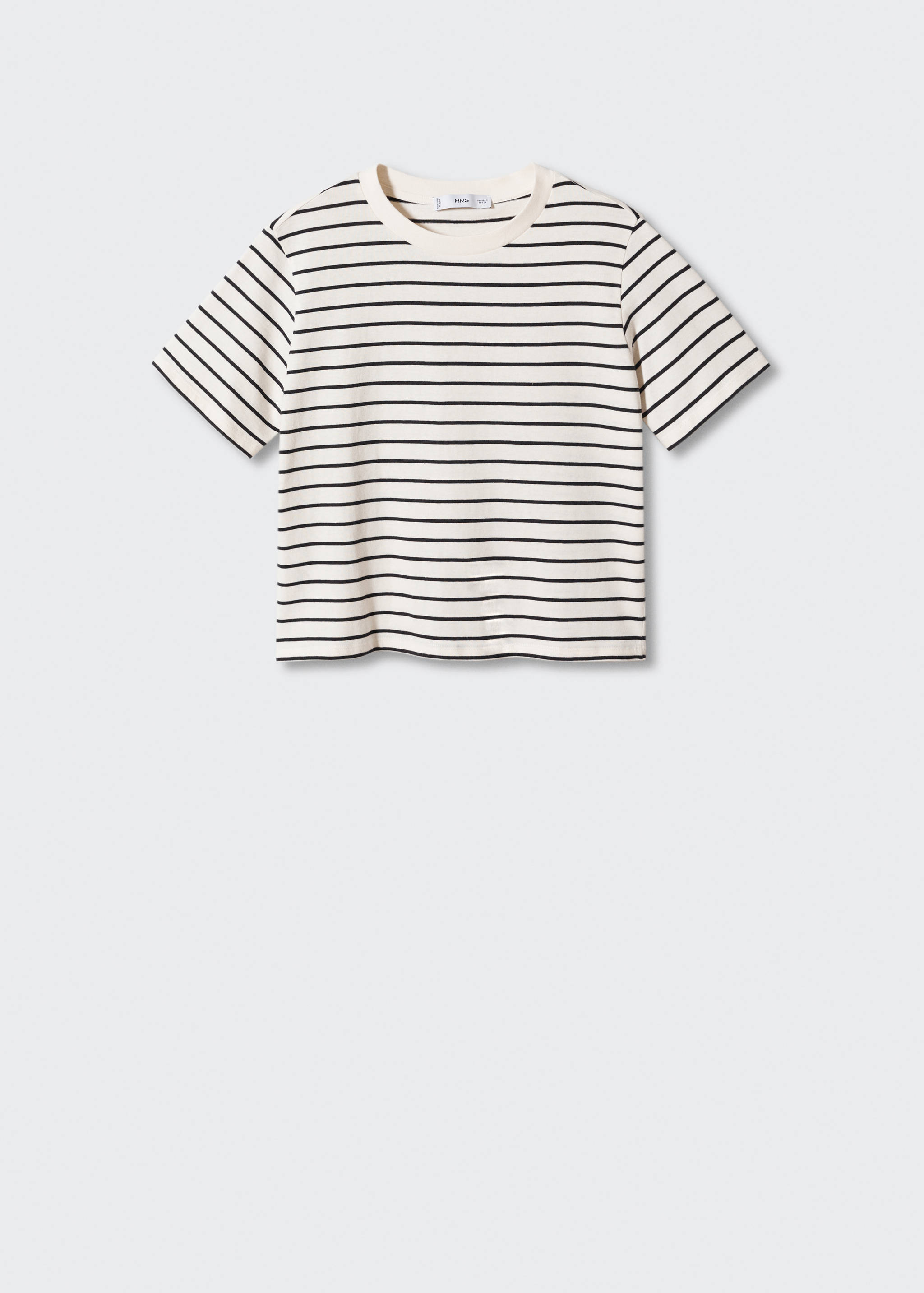 Striped jersey T-shirt - Article without model