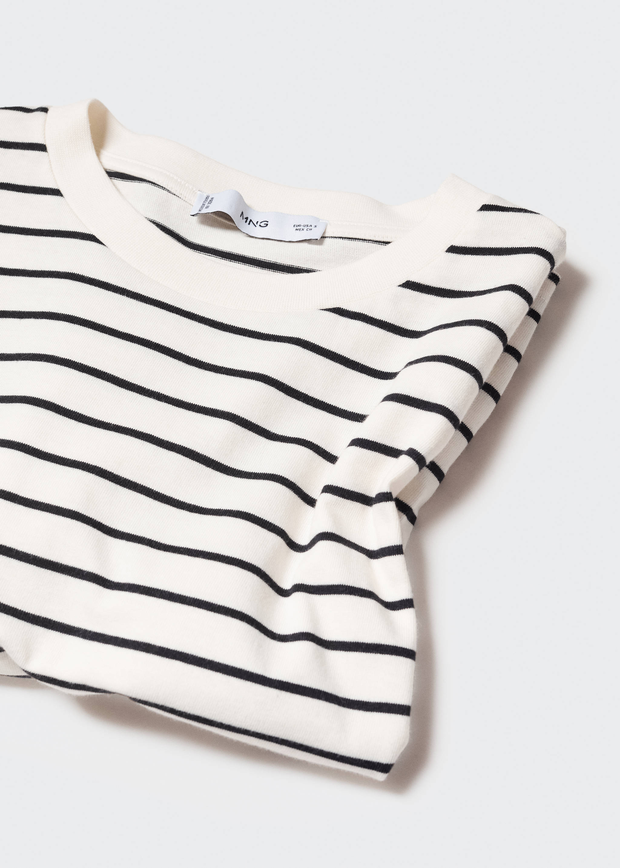 Striped jersey T-shirt - Details of the article 8