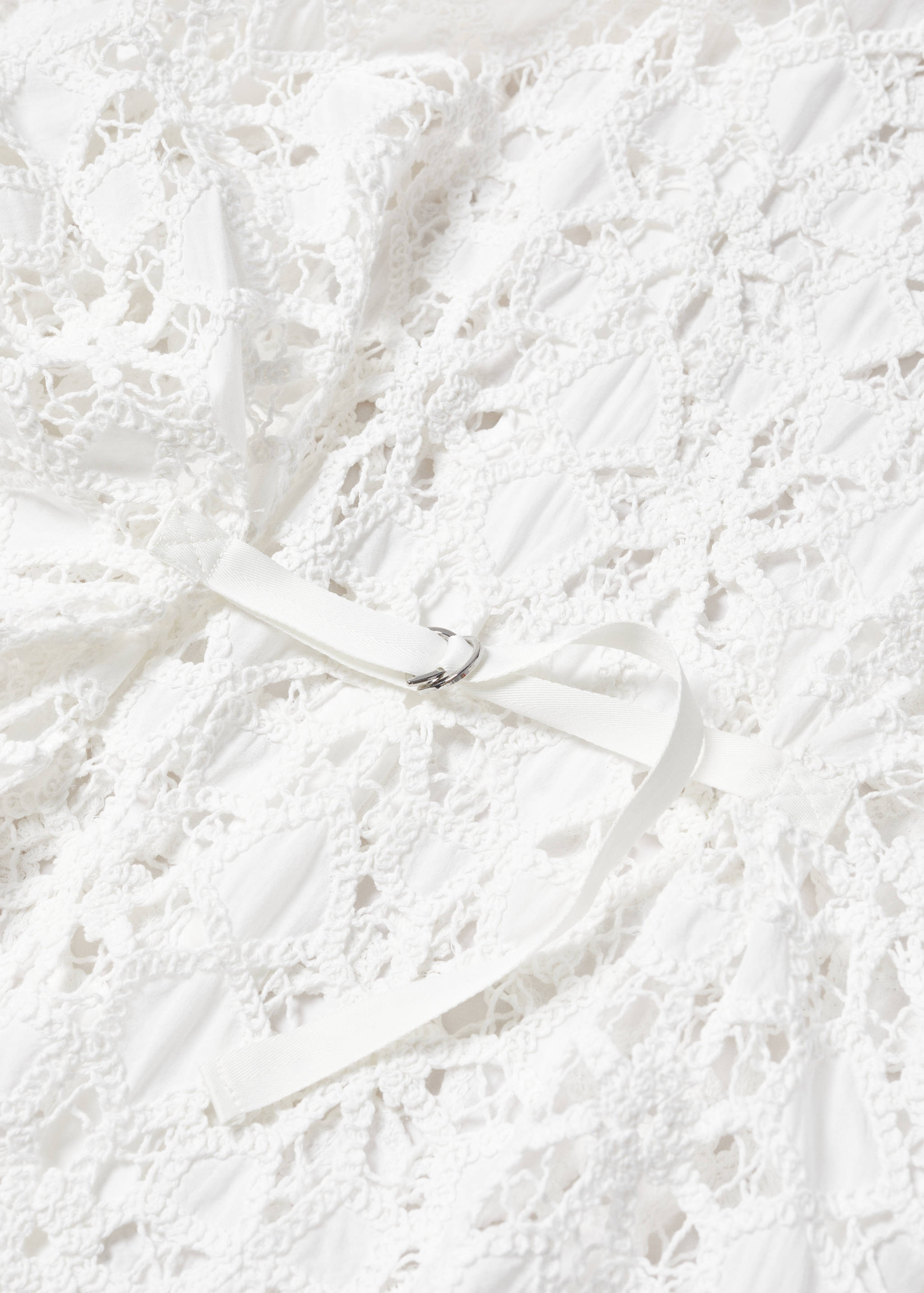 Chemise guipure détail lanière - Détail de l'article 0