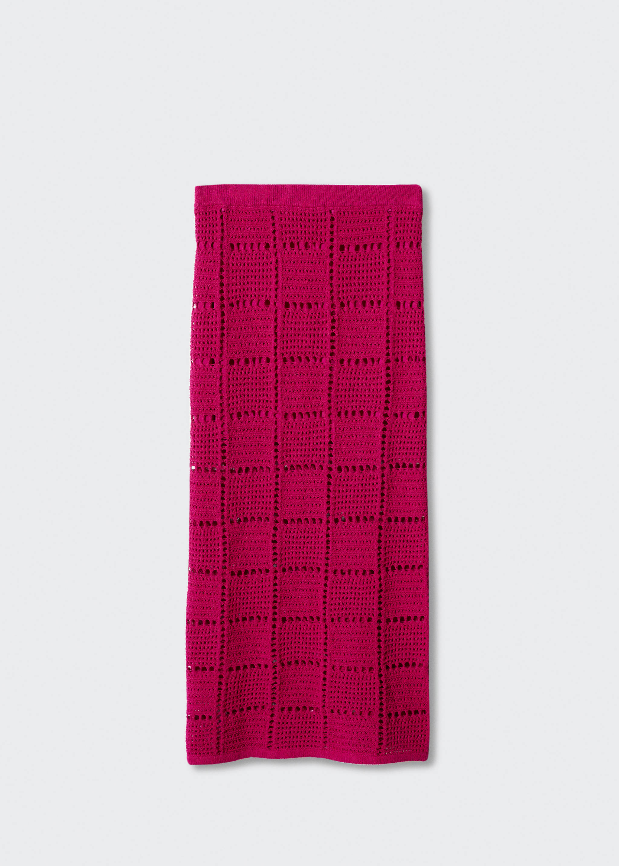 Crochet midi skirt - Article without model