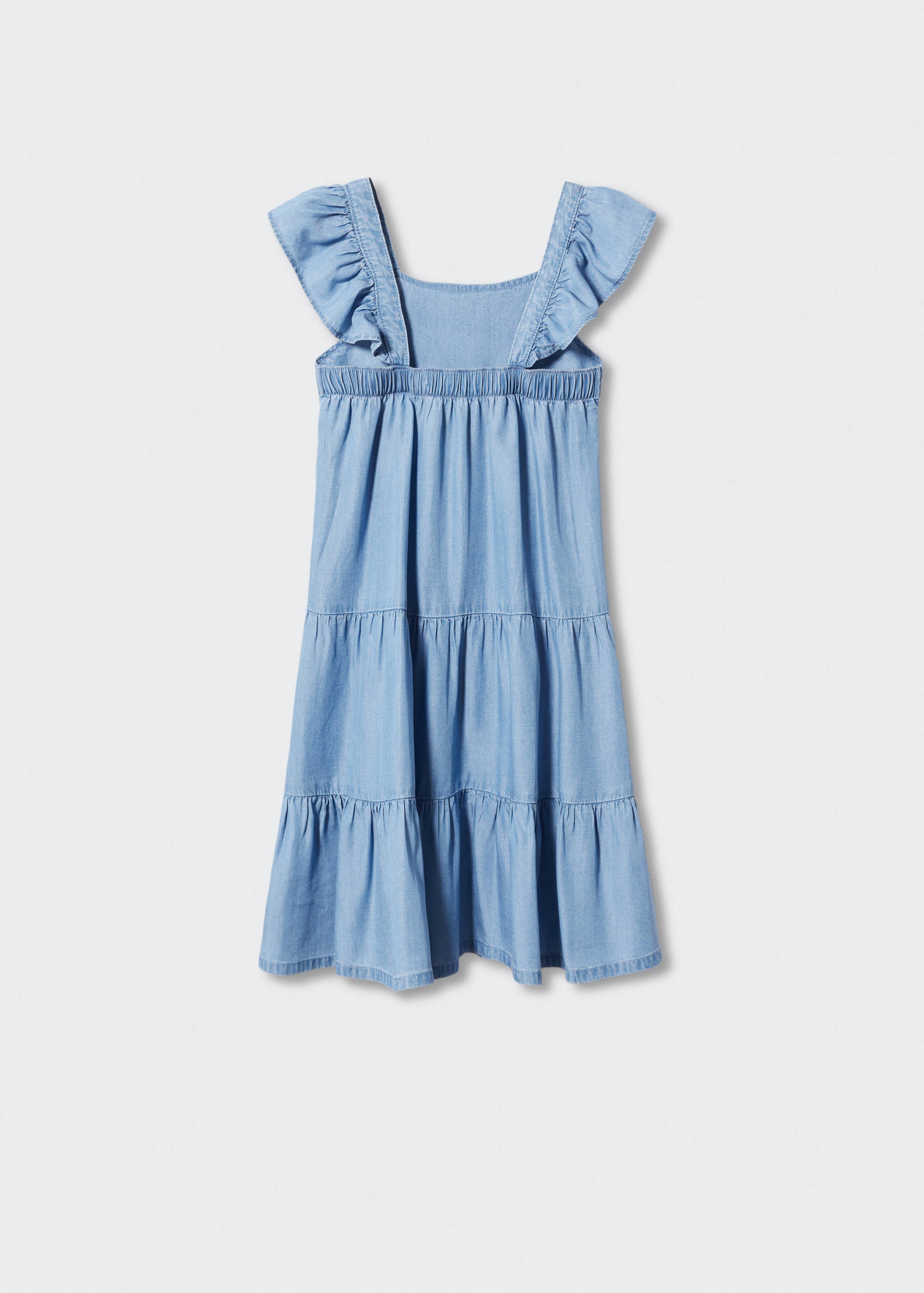 Ruffled dress - Reverse of the article