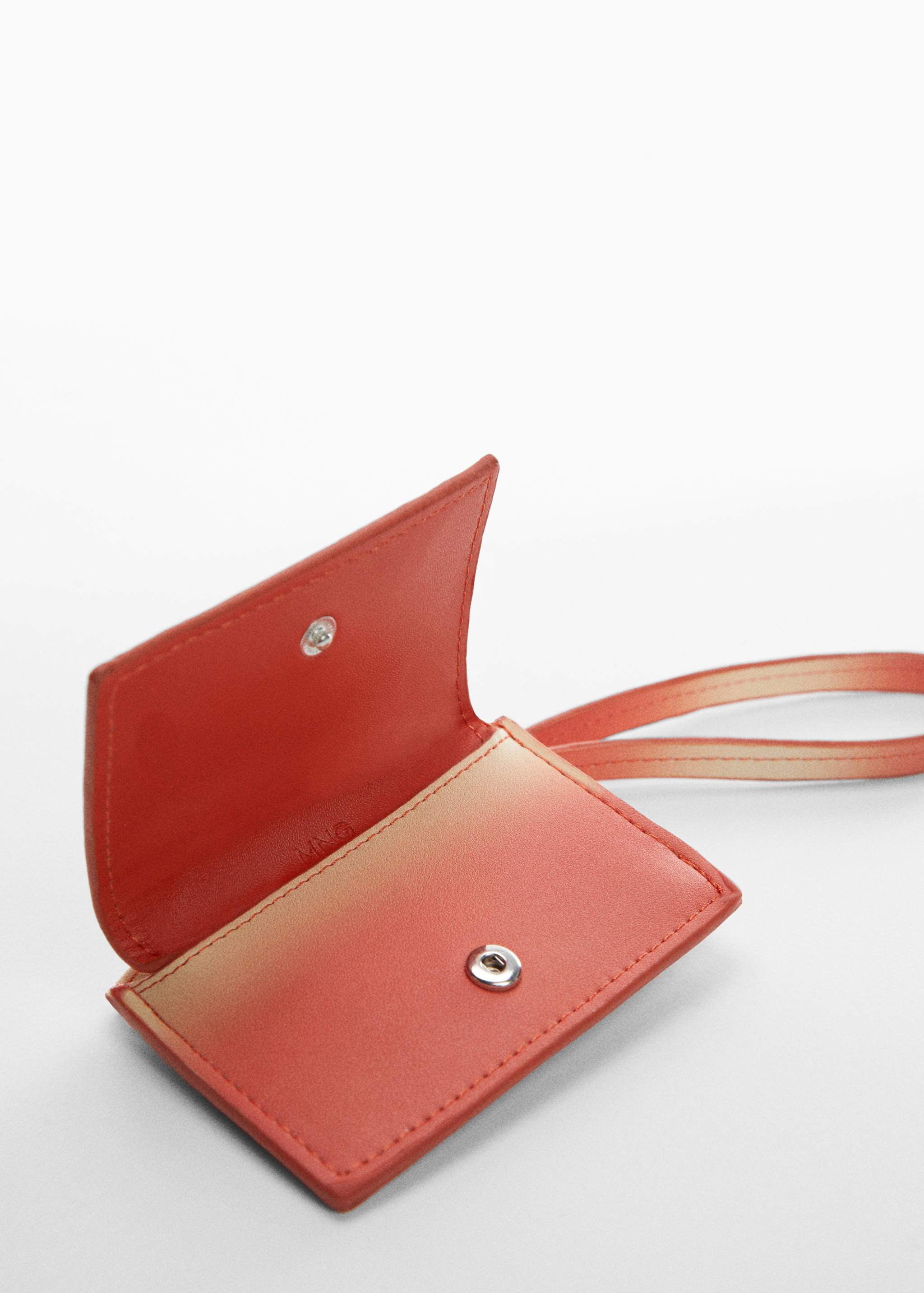 Gradient-effect purse - Medium plane