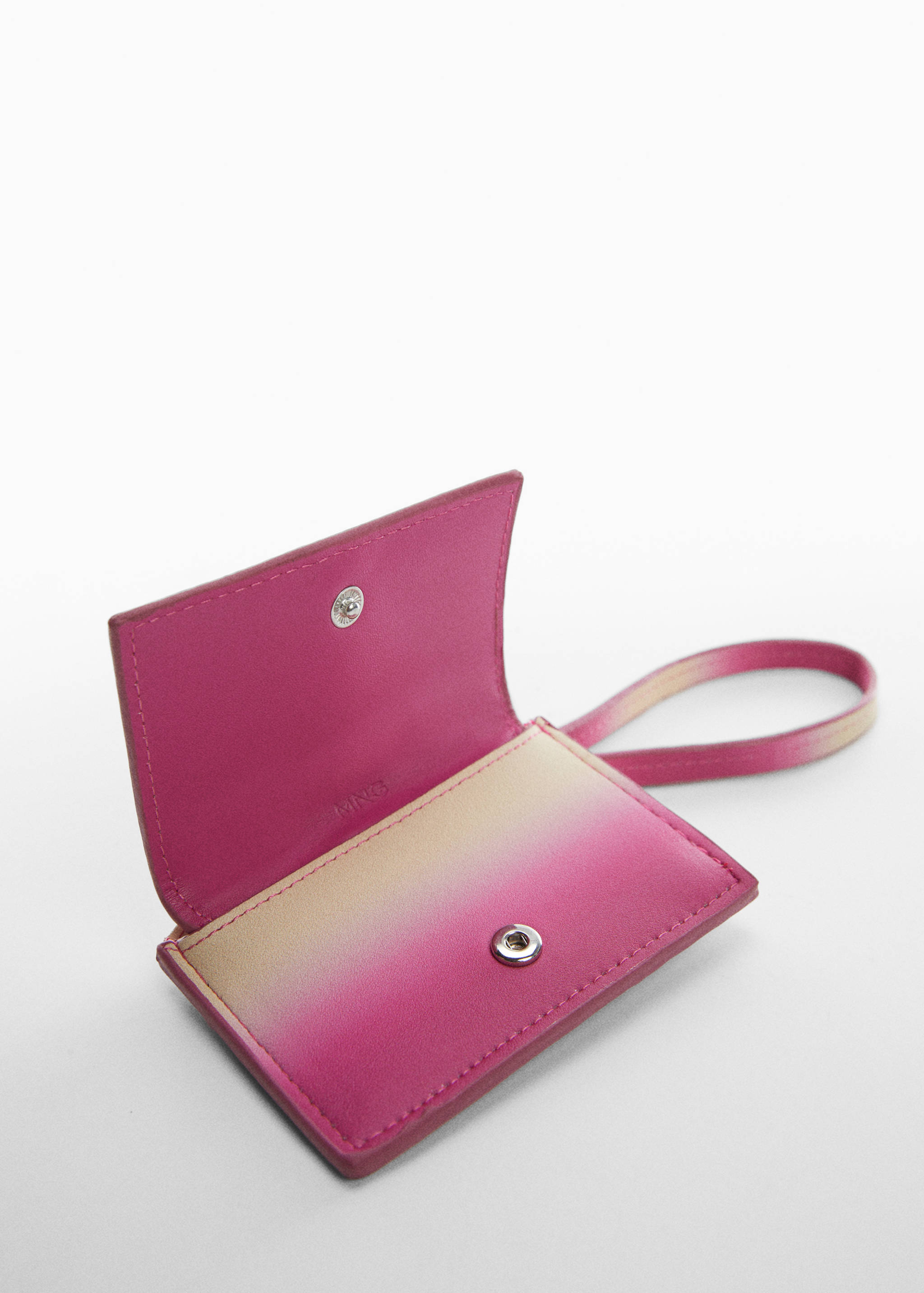 Gradient-effect purse - Medium plane