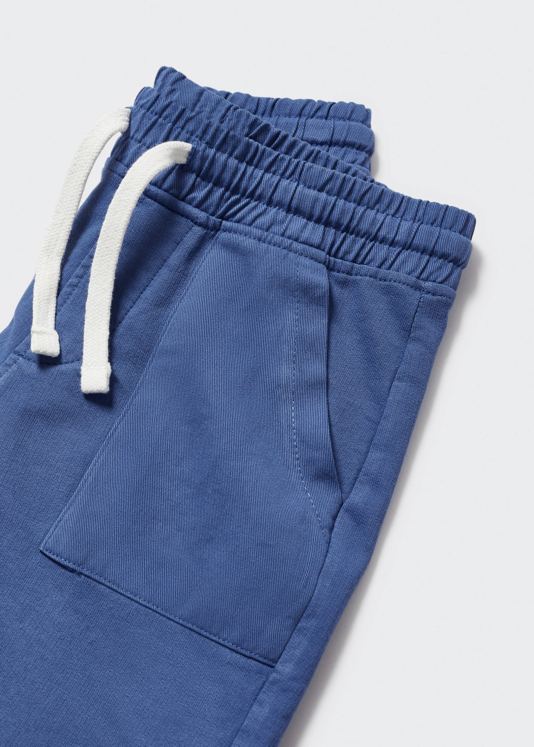 Baumwoll-Bermudashorts mit Stretchbund - Detail des Artikels 8