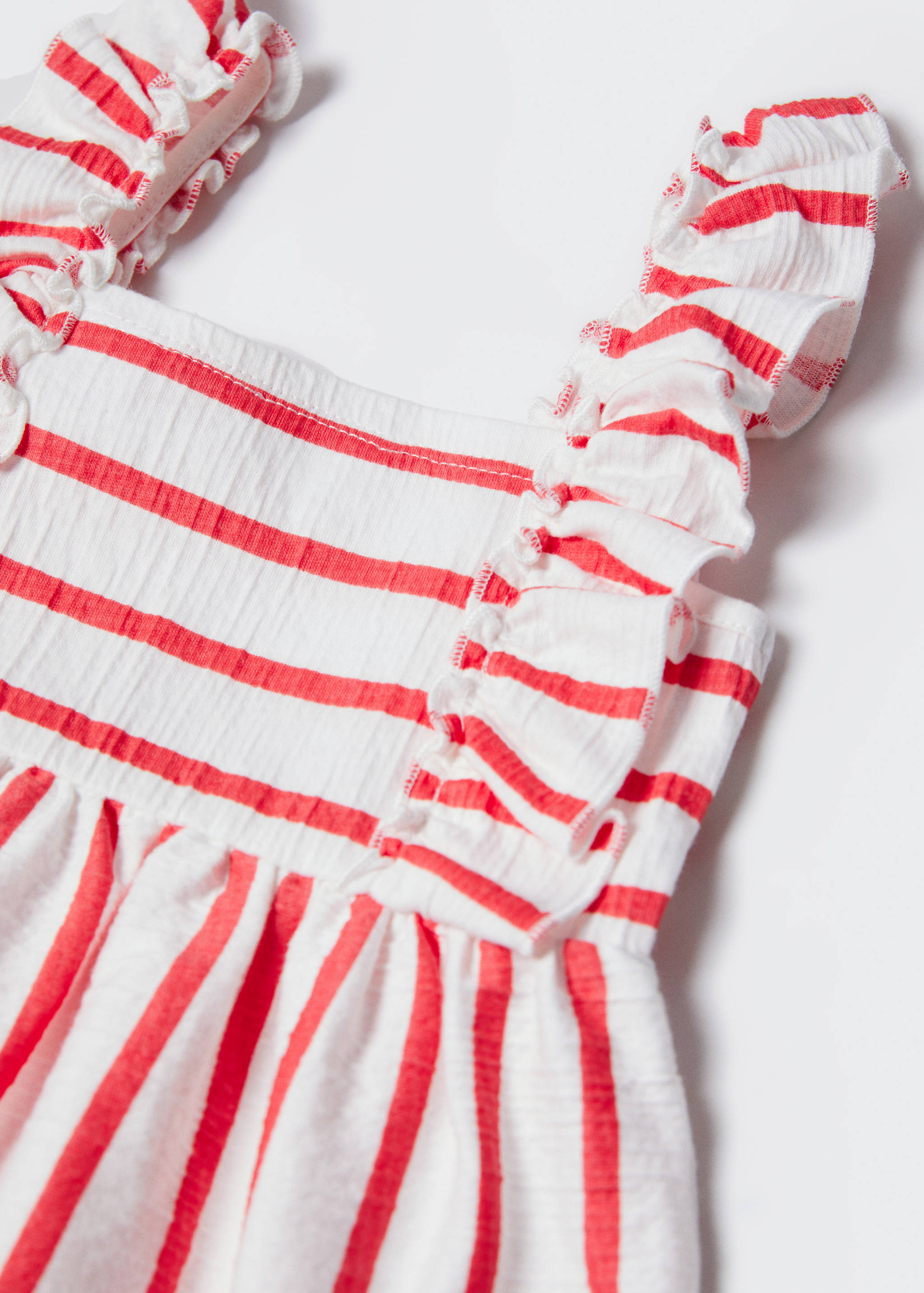 Striped strap dress - Details of the article 8