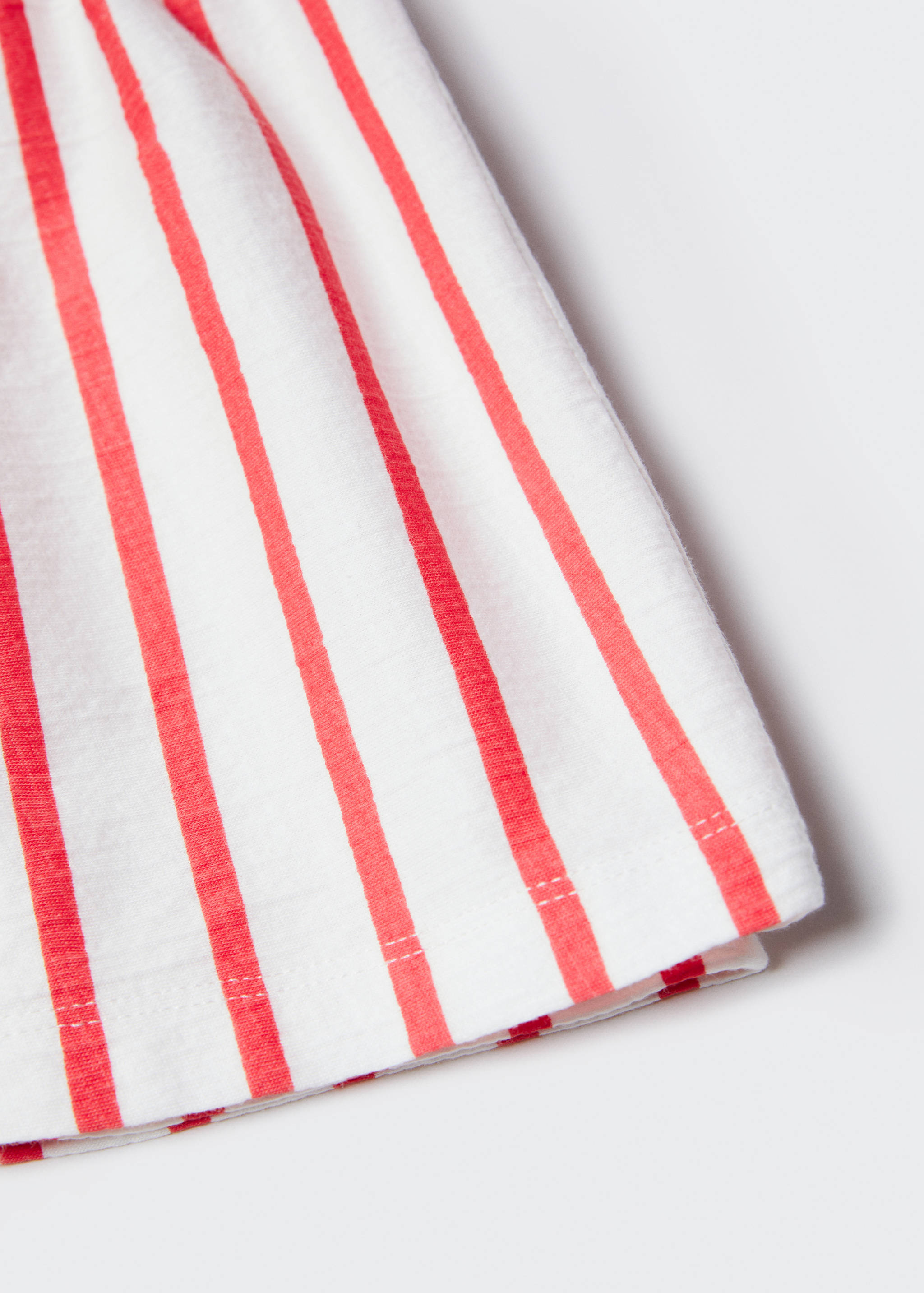 Striped strap dress - Details of the article 0