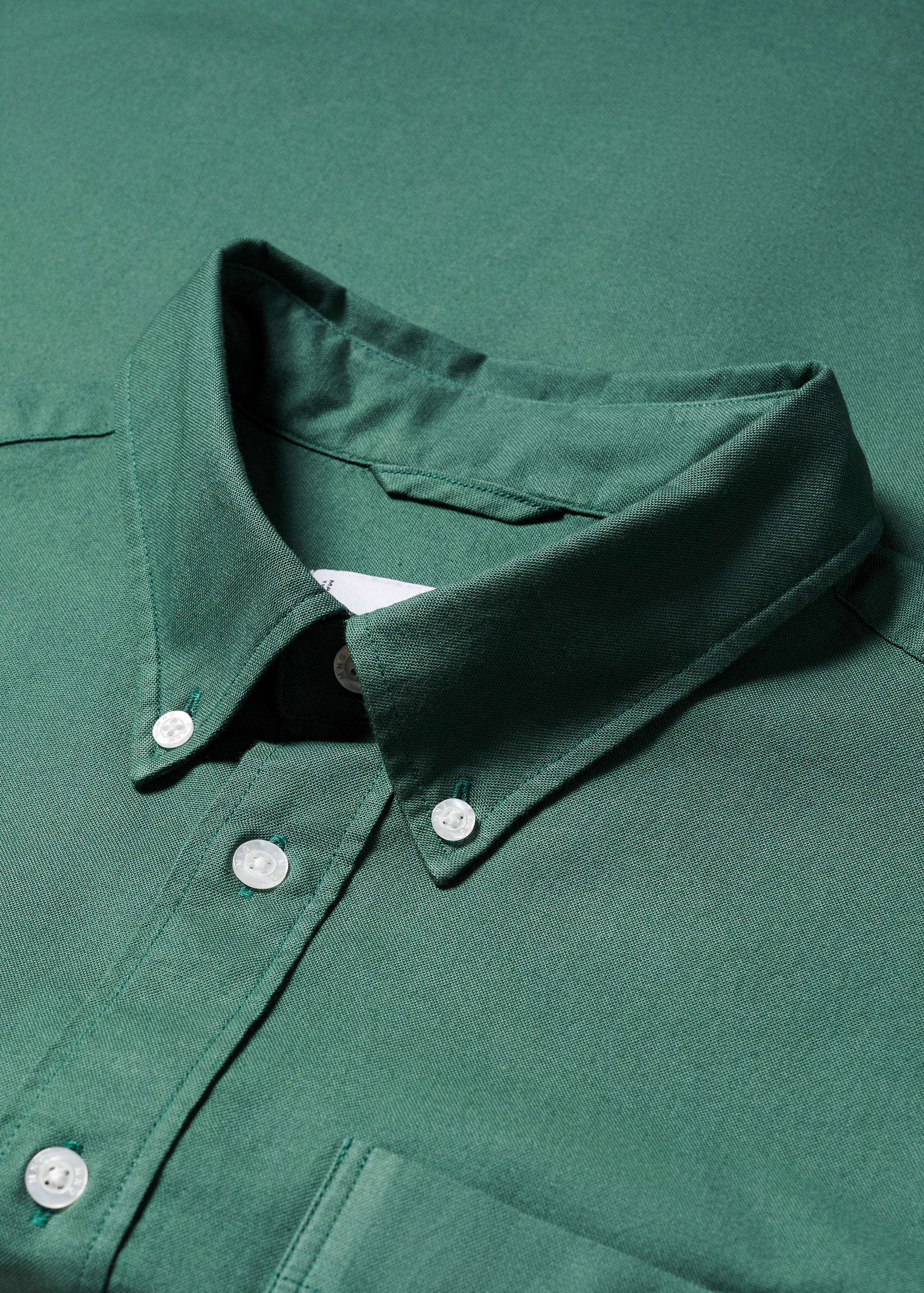 Regular Fit-Hemd aus Oxfordgewebe - Detail des Artikels 8