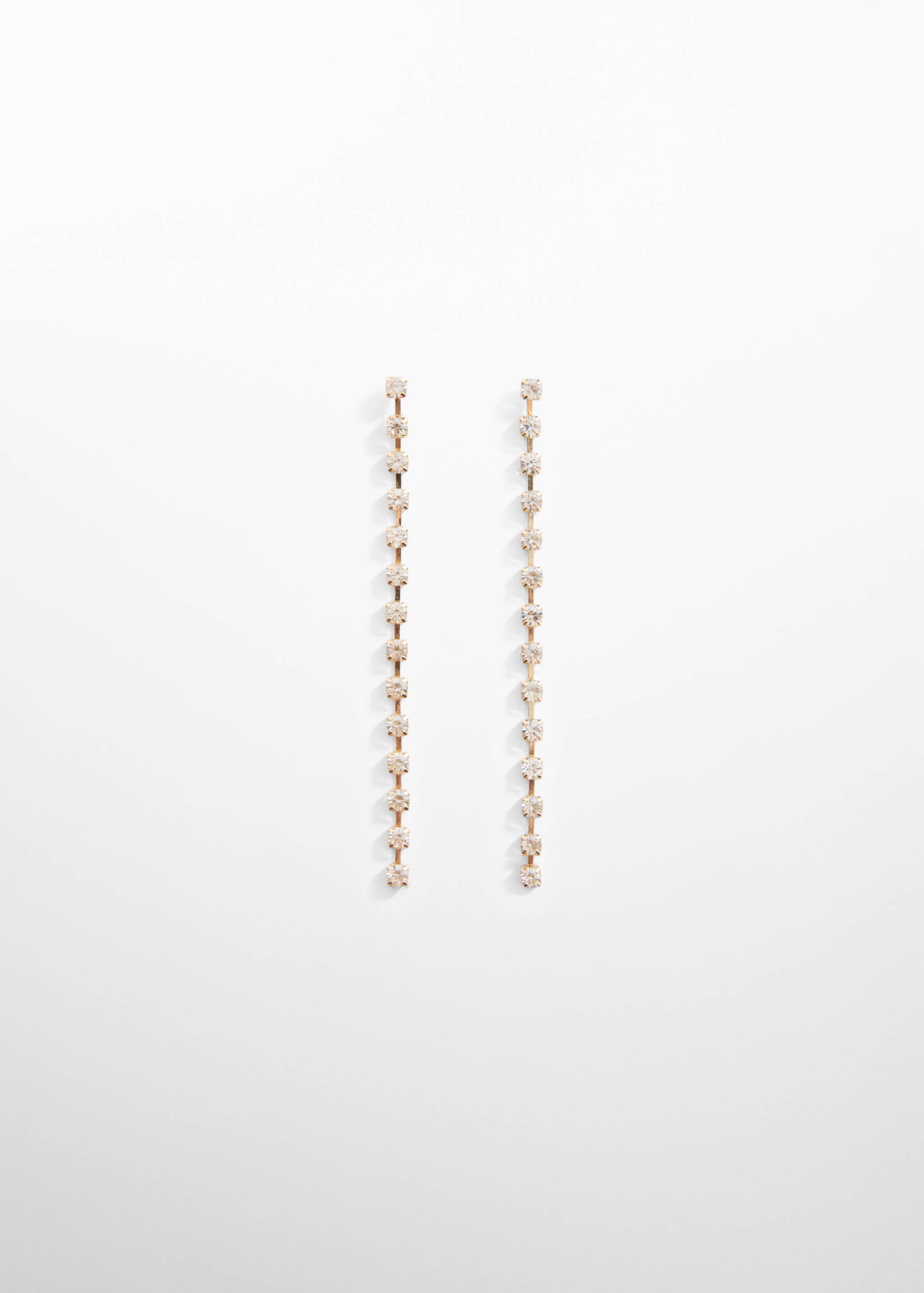 Boucles d'oreilles pendantes cristaux - Article sans modèle