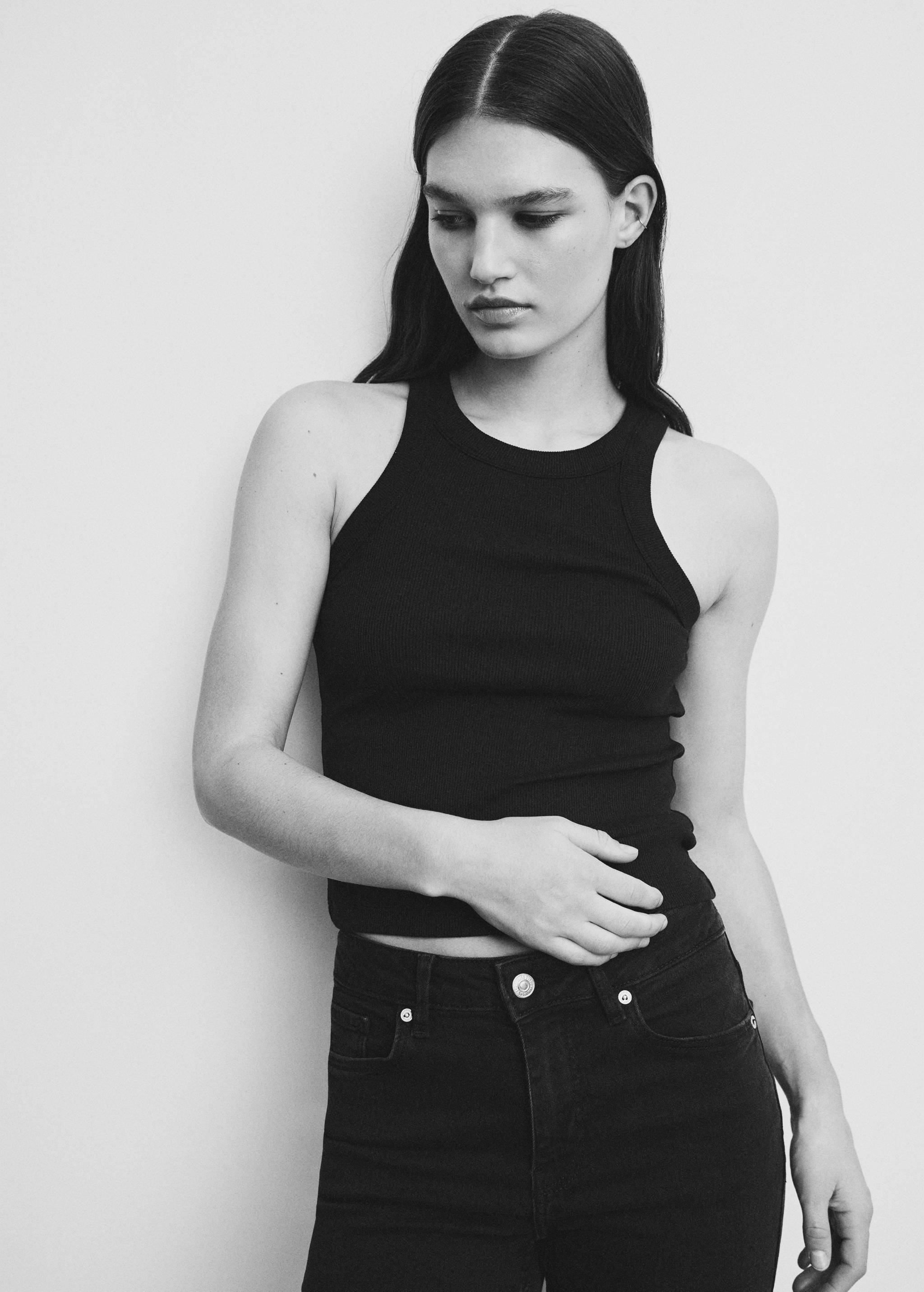 Top canalé algodón - Detalle del artículo 2