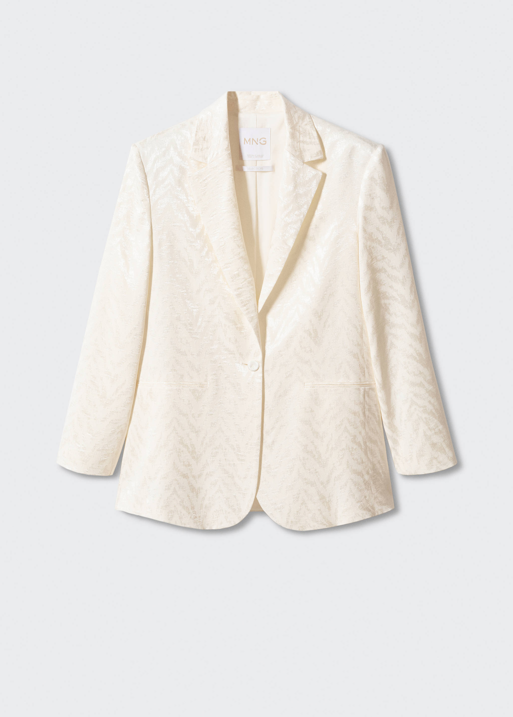 Jacquard suit jacket - Article without model