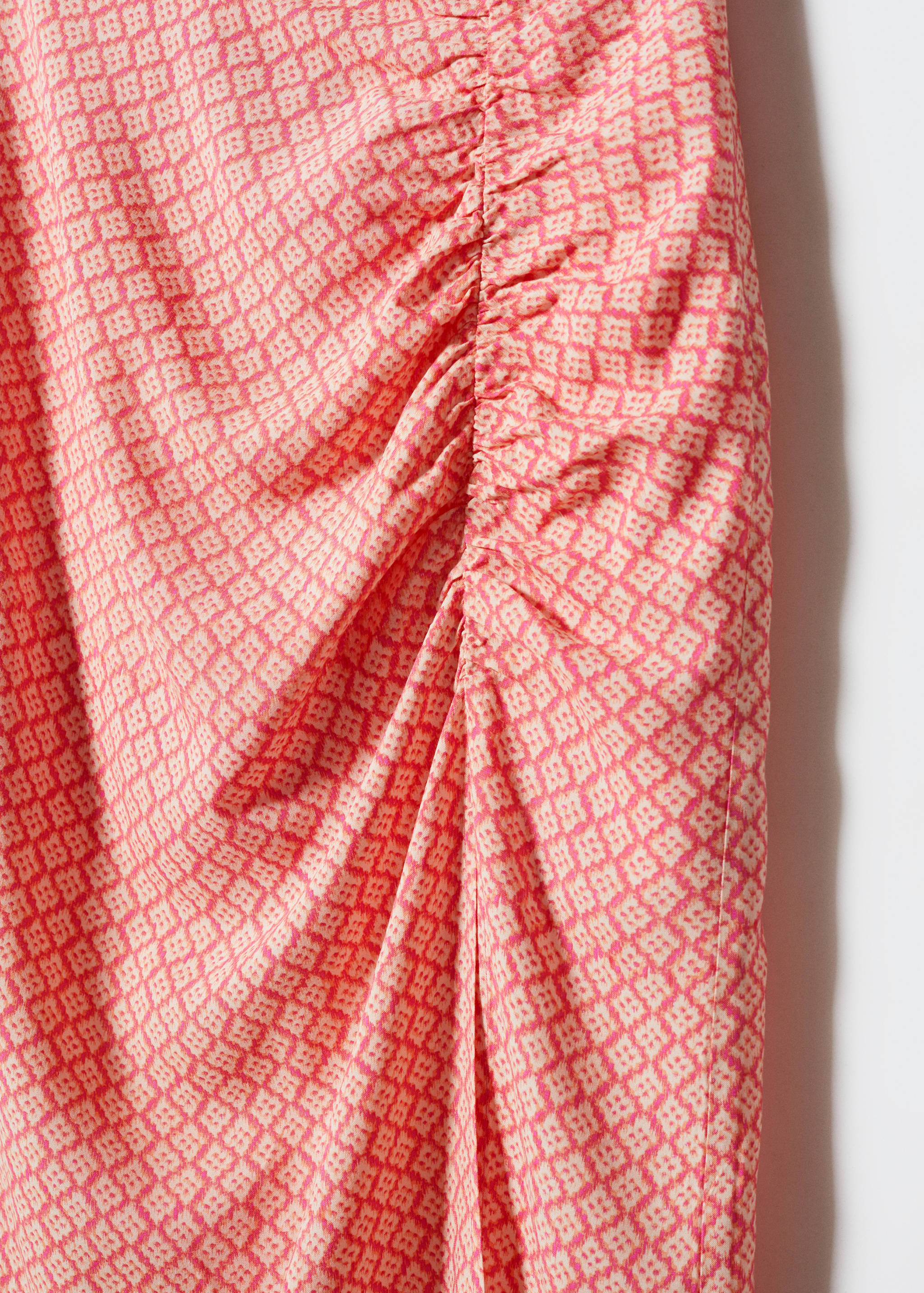 Langer Print-Rock mit Schlitz - Detail des Artikels 8