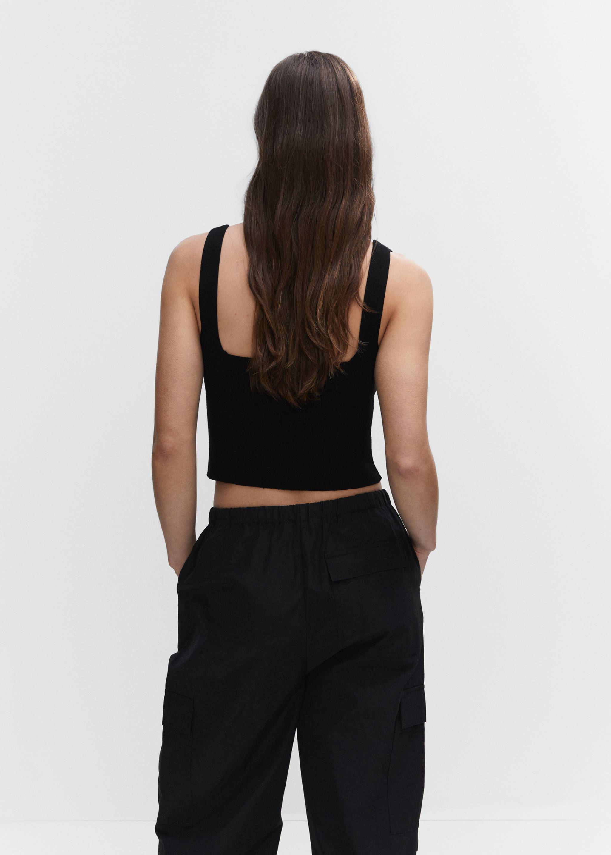 Top crop punt - Revers de l'article