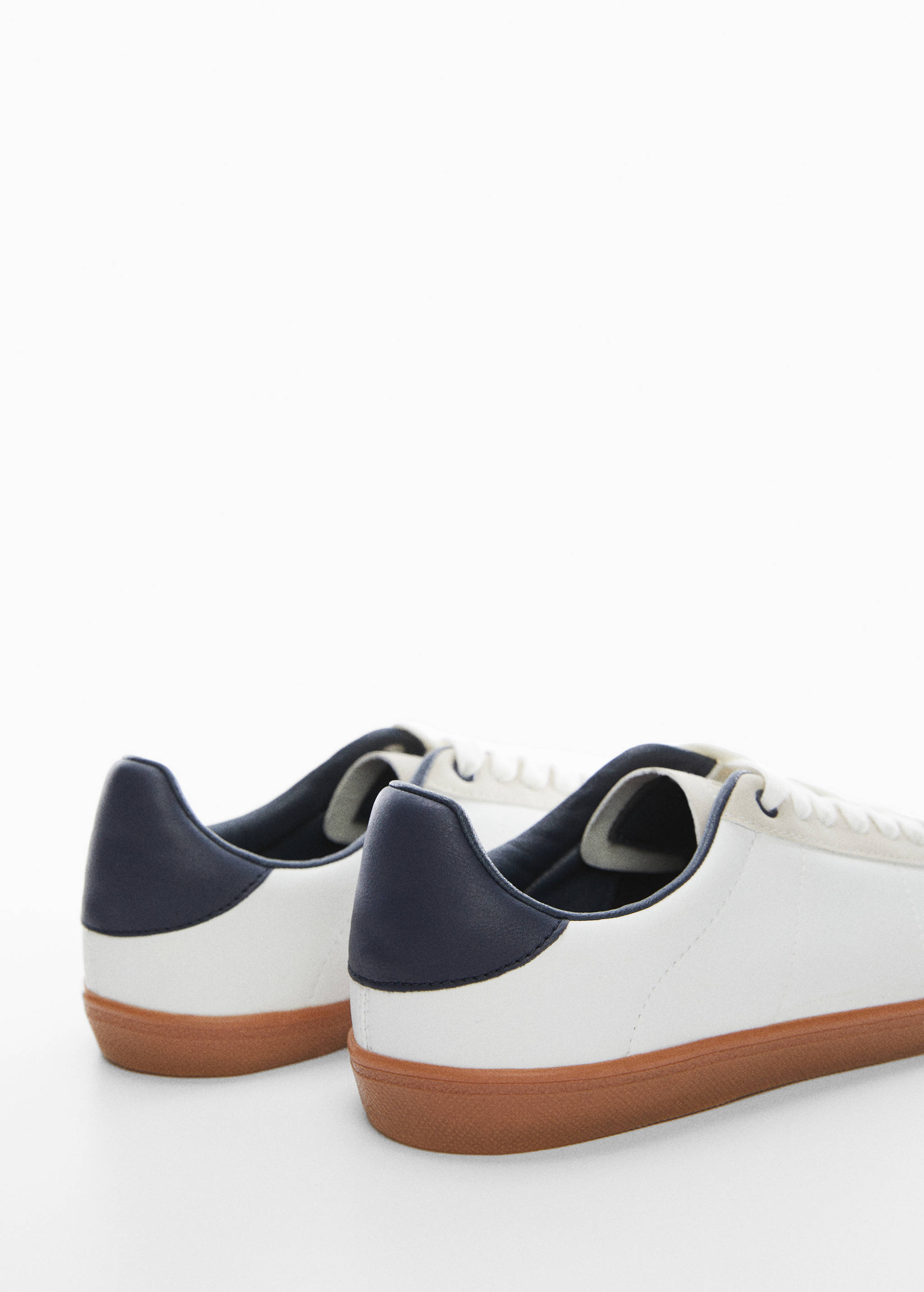 Lace-up leather sneakers - Details of the article 1