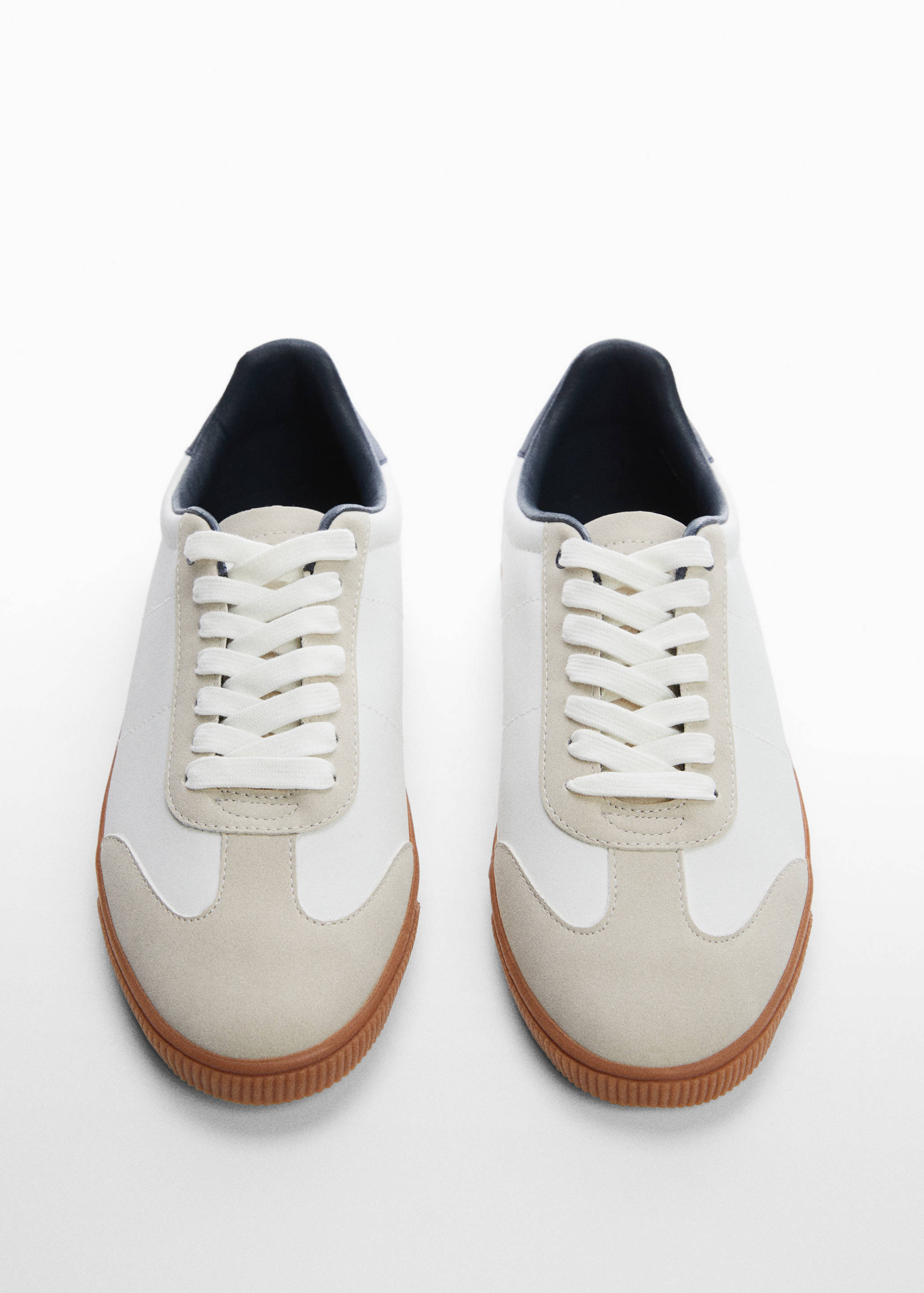 Lace-up leather sneakers - Details of the article 2